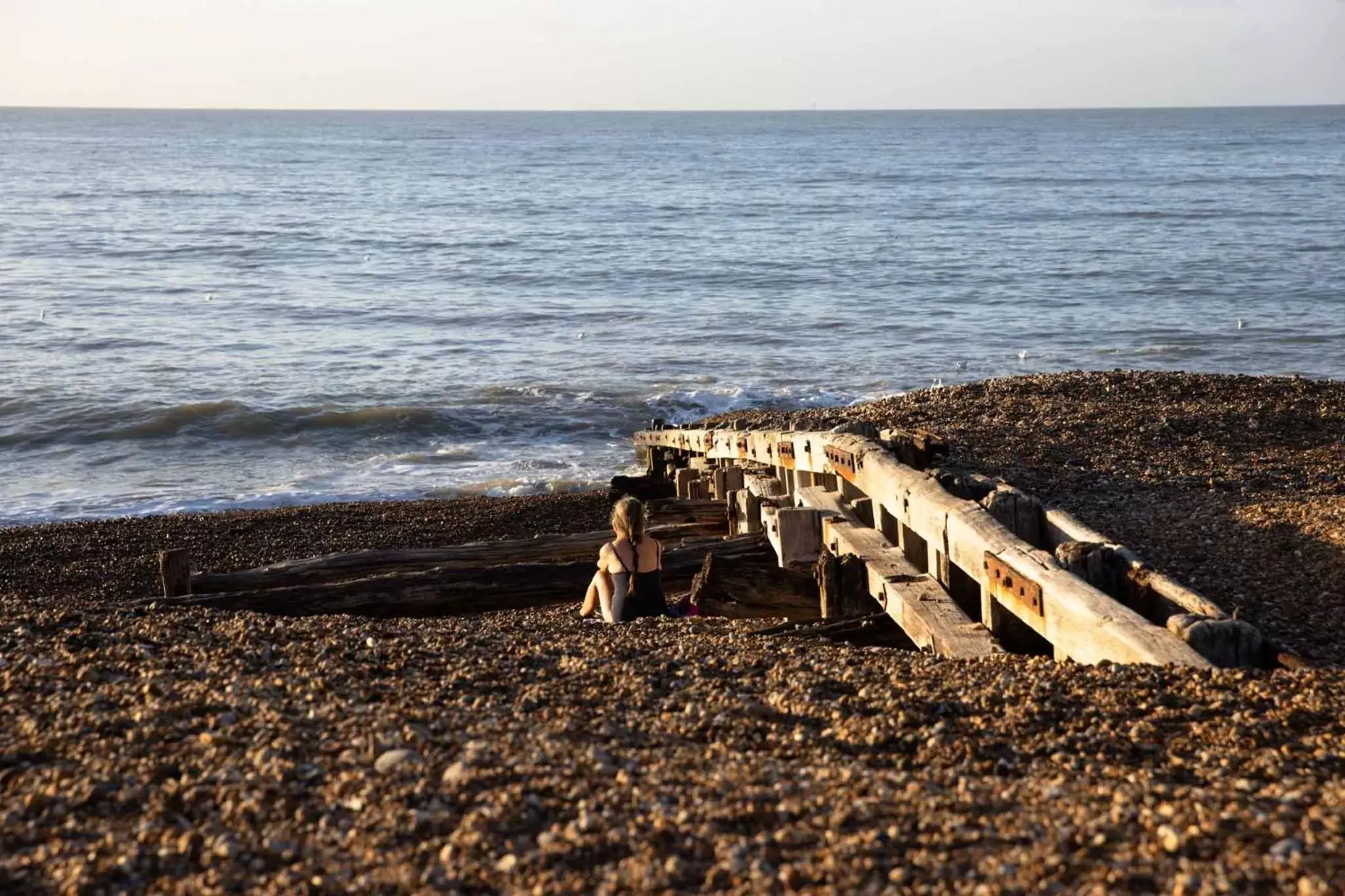 Day, Beach in The Relais Cooden Beach