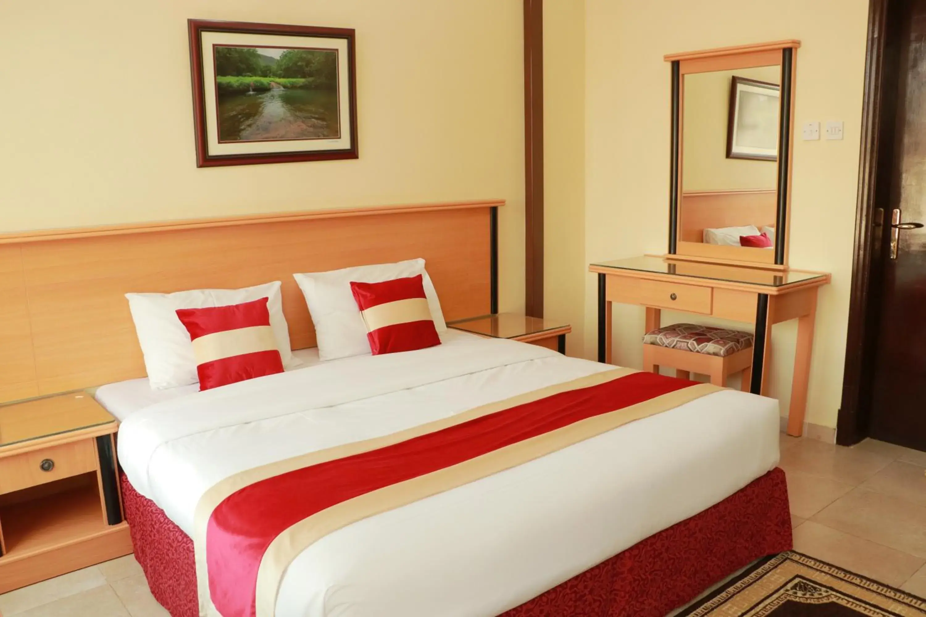 Bed in Al Nile Hotel