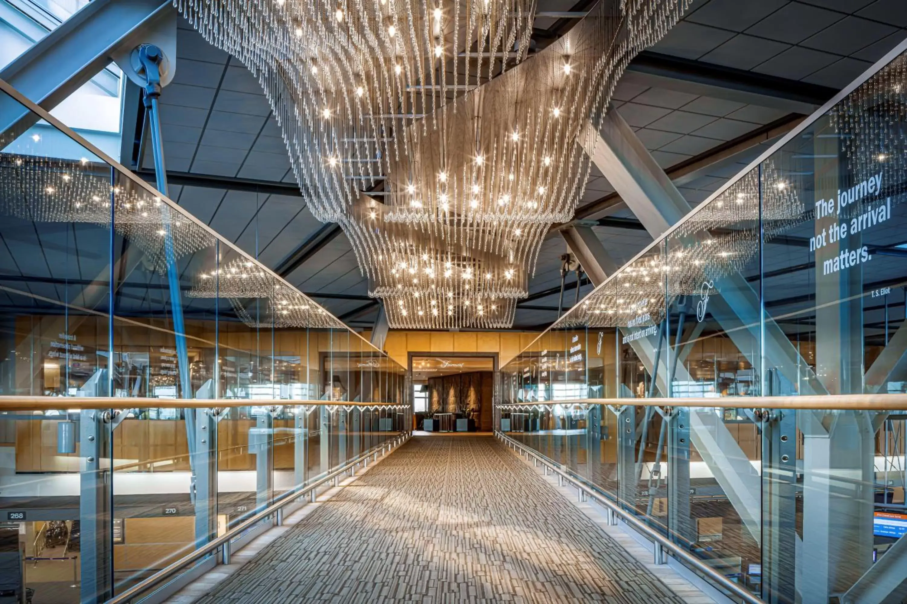 Facade/entrance in Fairmont Vancouver Airport In-Terminal Hotel