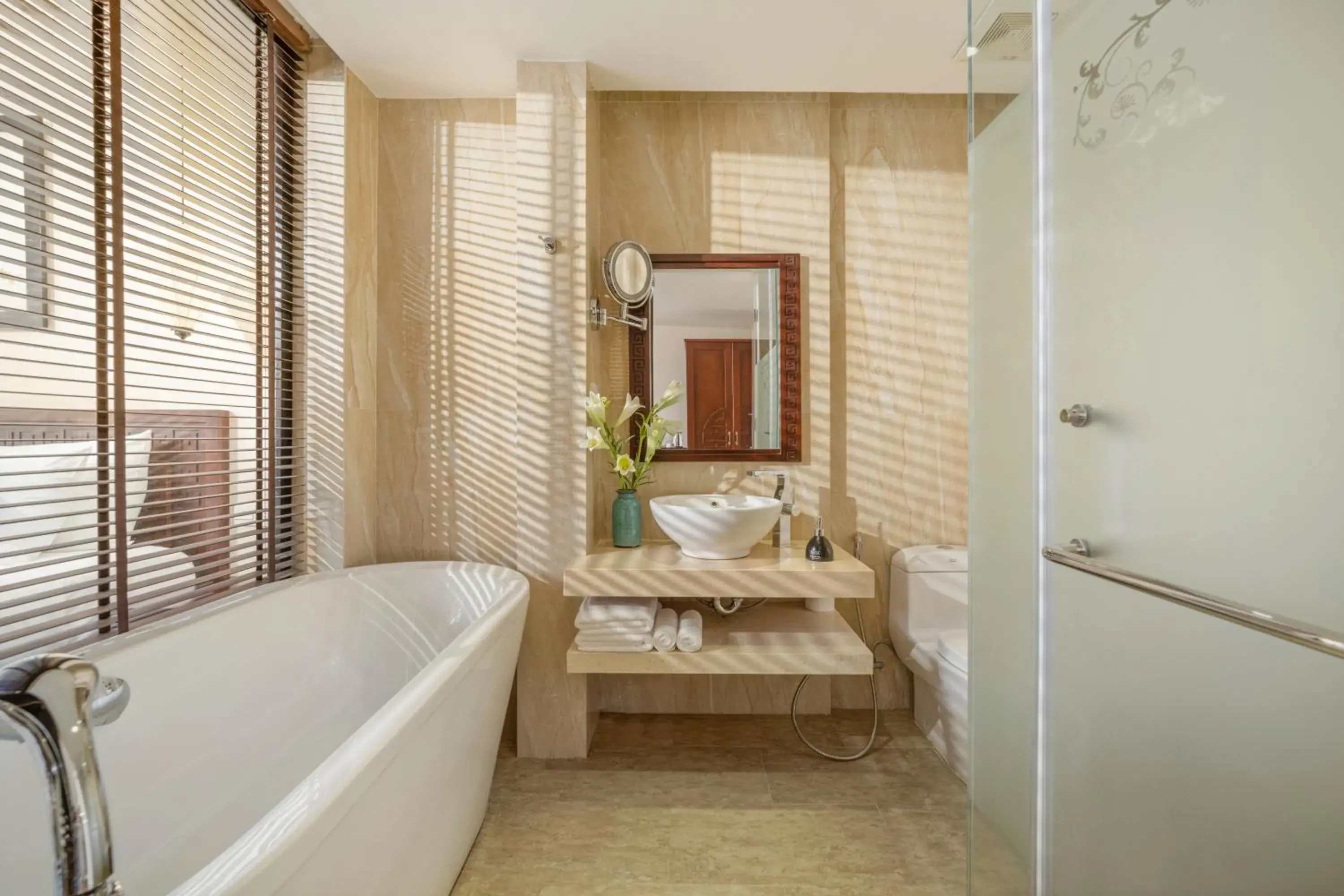 Bathroom in Royal Riverside Hoi An Hotel & Spa