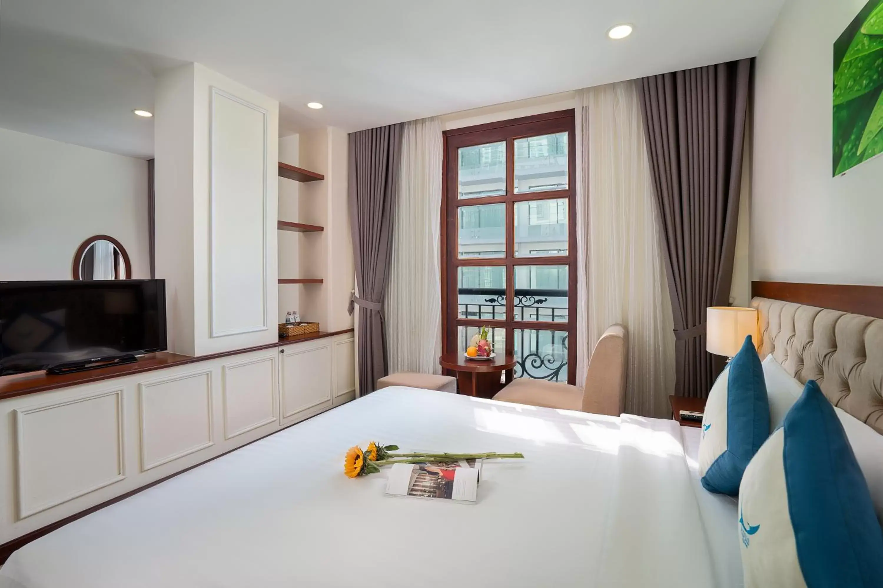 Bed in Apus Hotel Bed in Apus Hotel