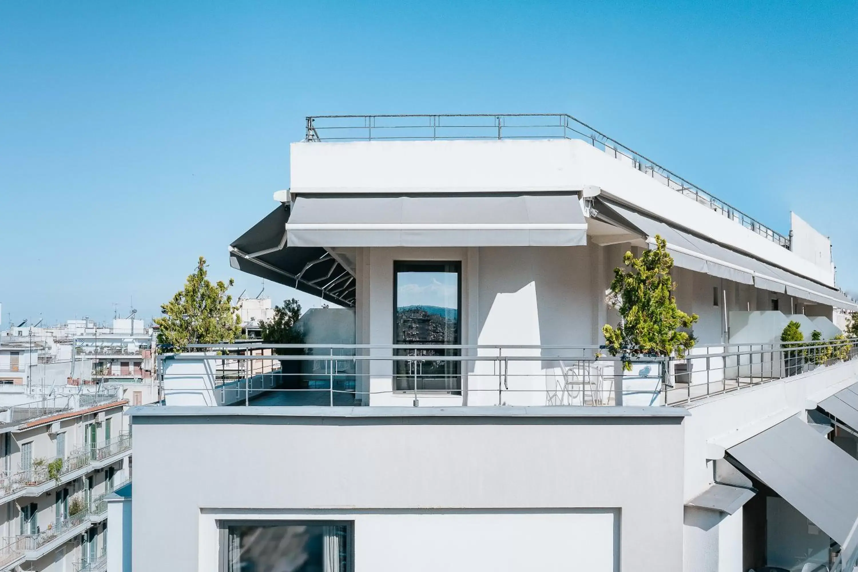 Balcony/Terrace in Domotel Olympia
