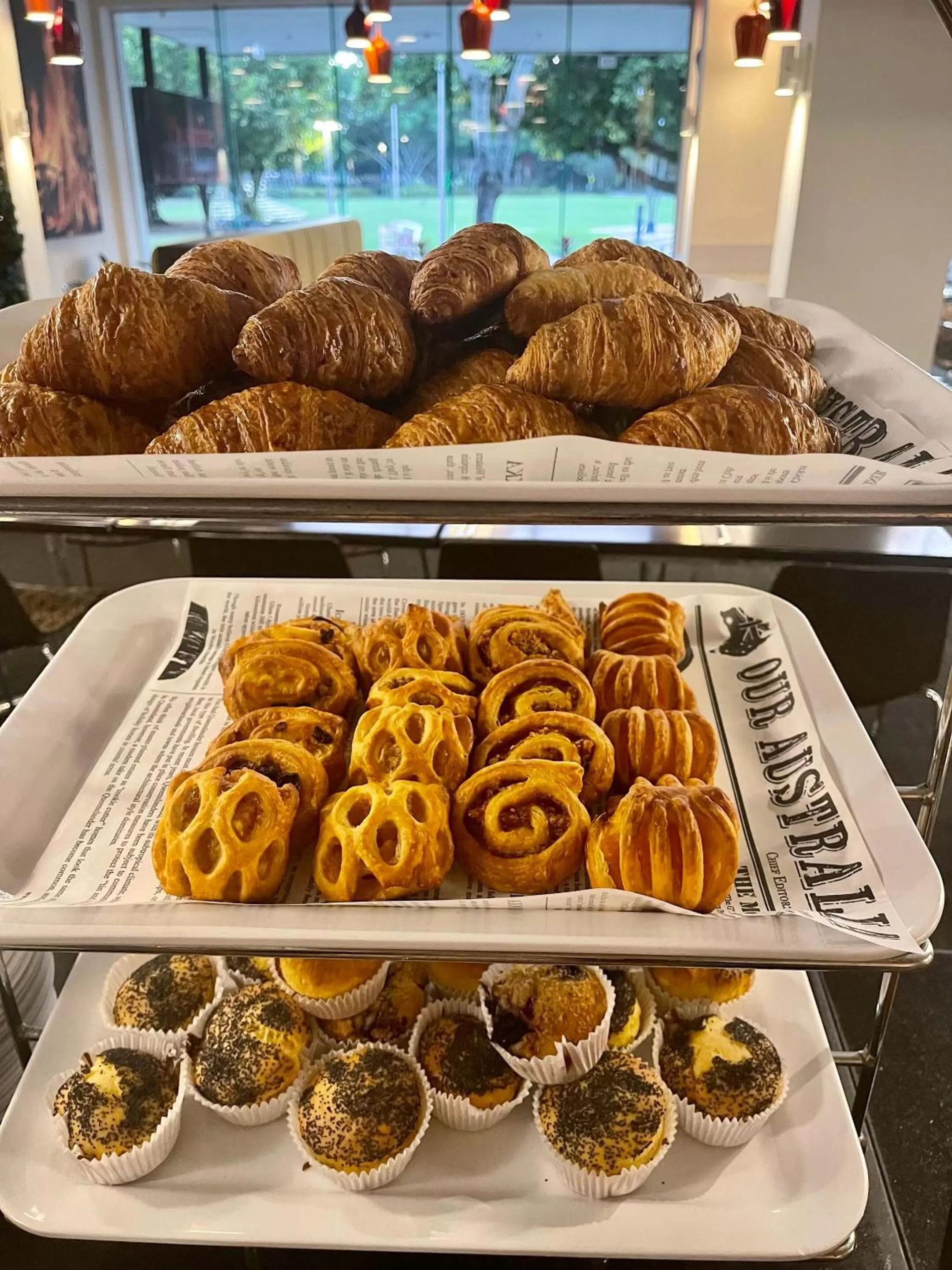 Buffet breakfast in Pacific Hotel Cairns