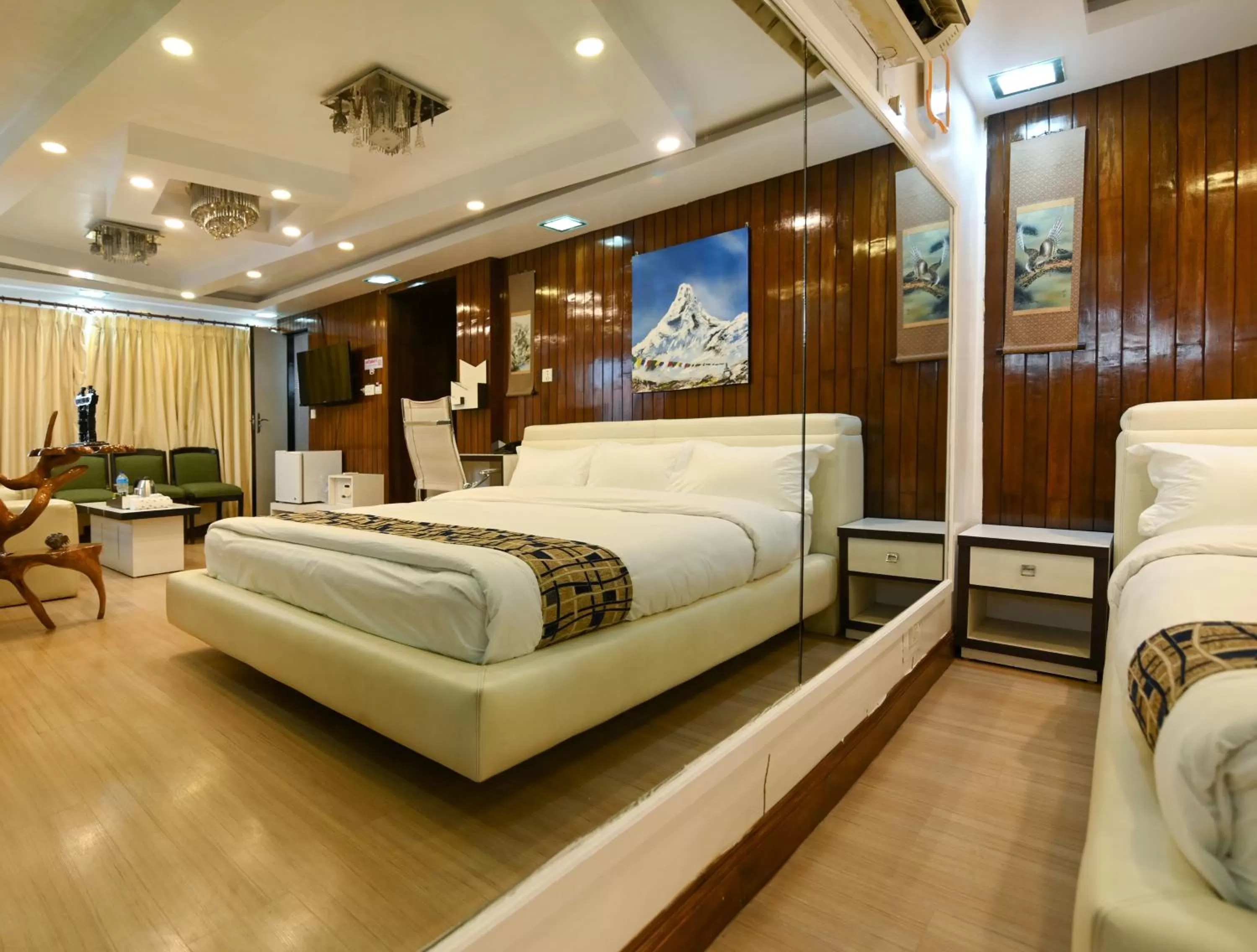 Bed in Hotel M Square Pvt.Ltd