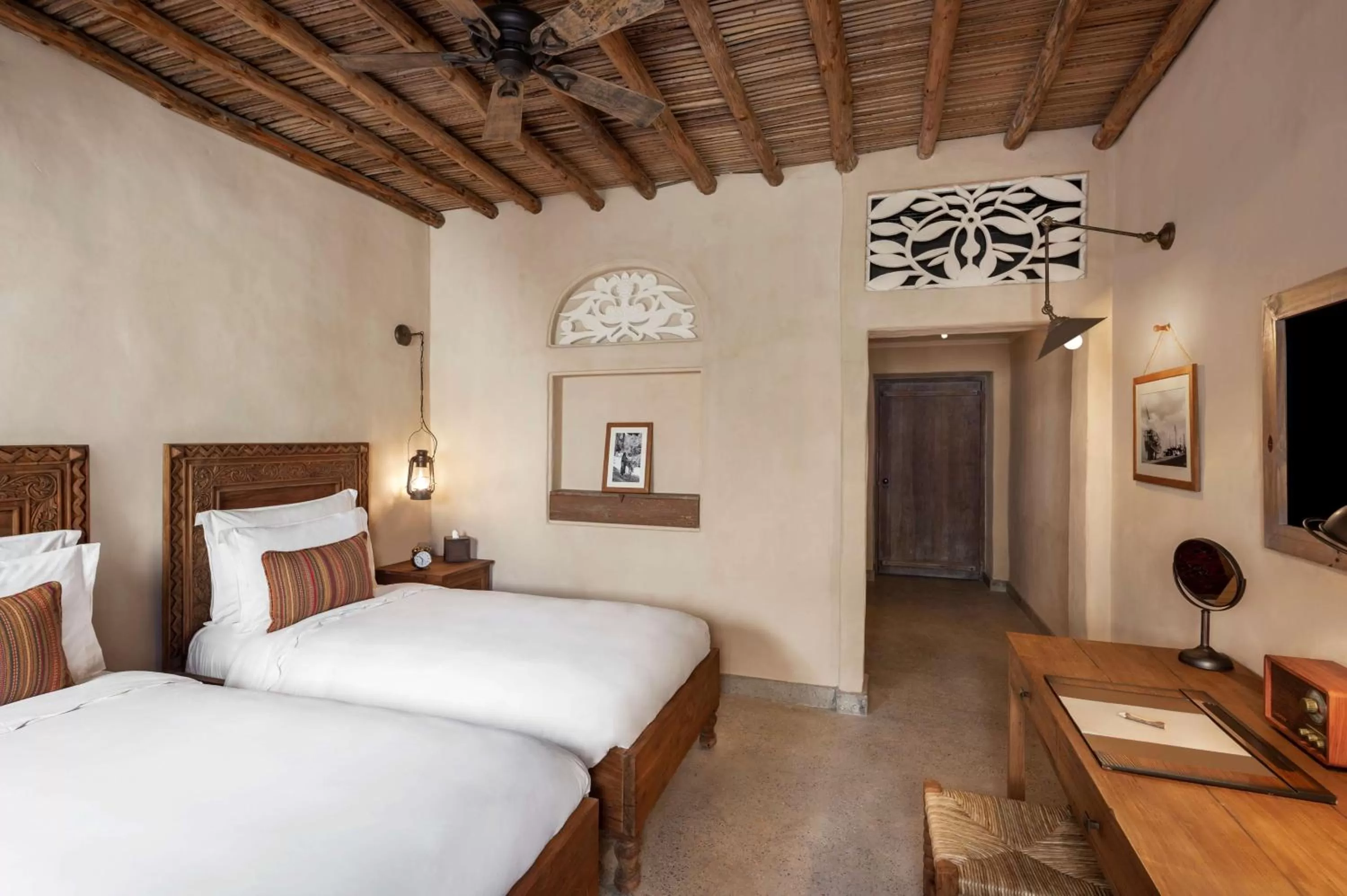 Bed in Al Seef Heritage Hotel Dubai, Curio Collection by Hilton