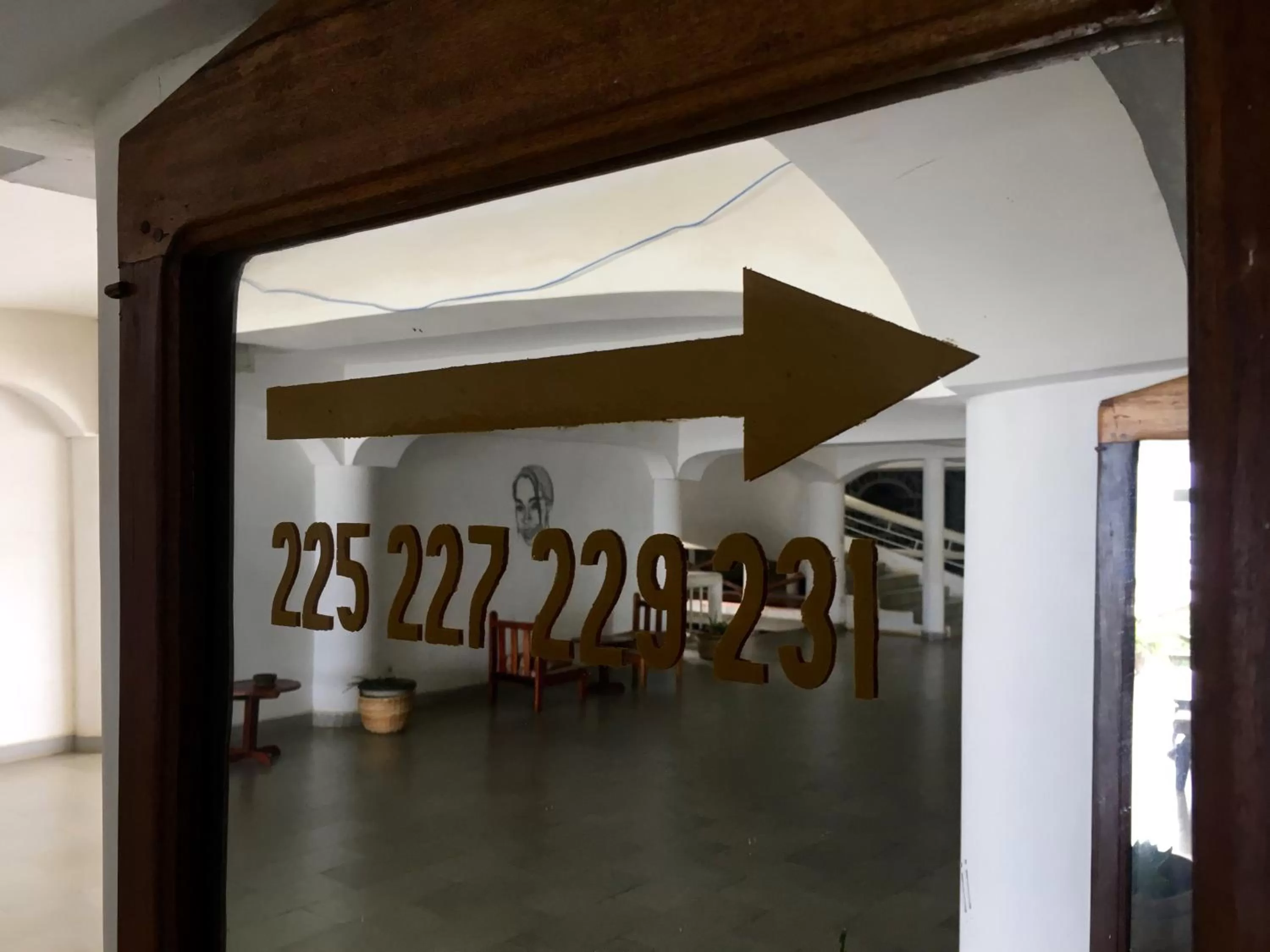 Decorative detail in Annexe de l'Hotel de la Poste