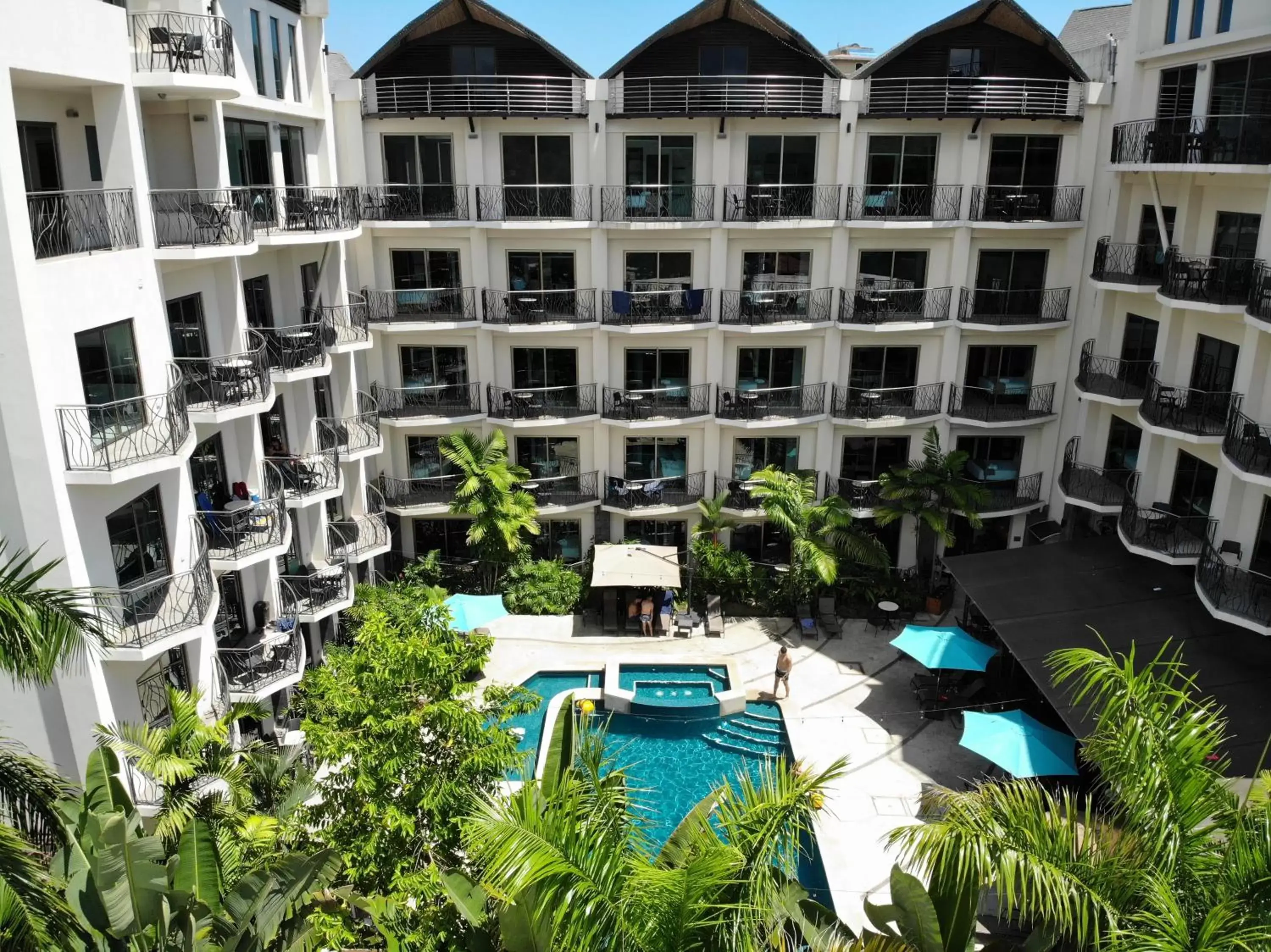 Swimming pool, Pool View in PACIFIC SUITES Boutique Hotel and Bistro