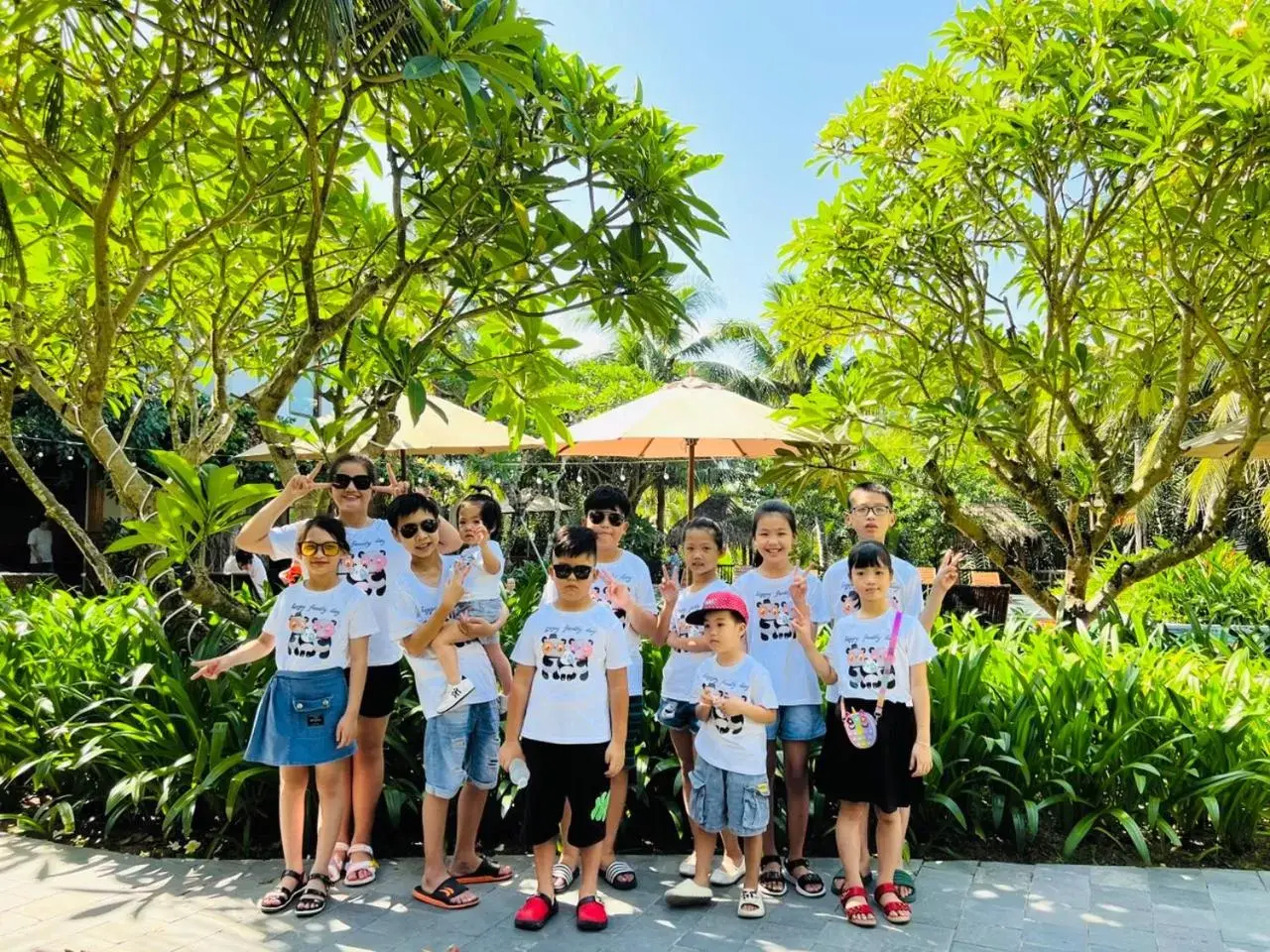 group of guests in Hoi An Eco Lodge & Spa