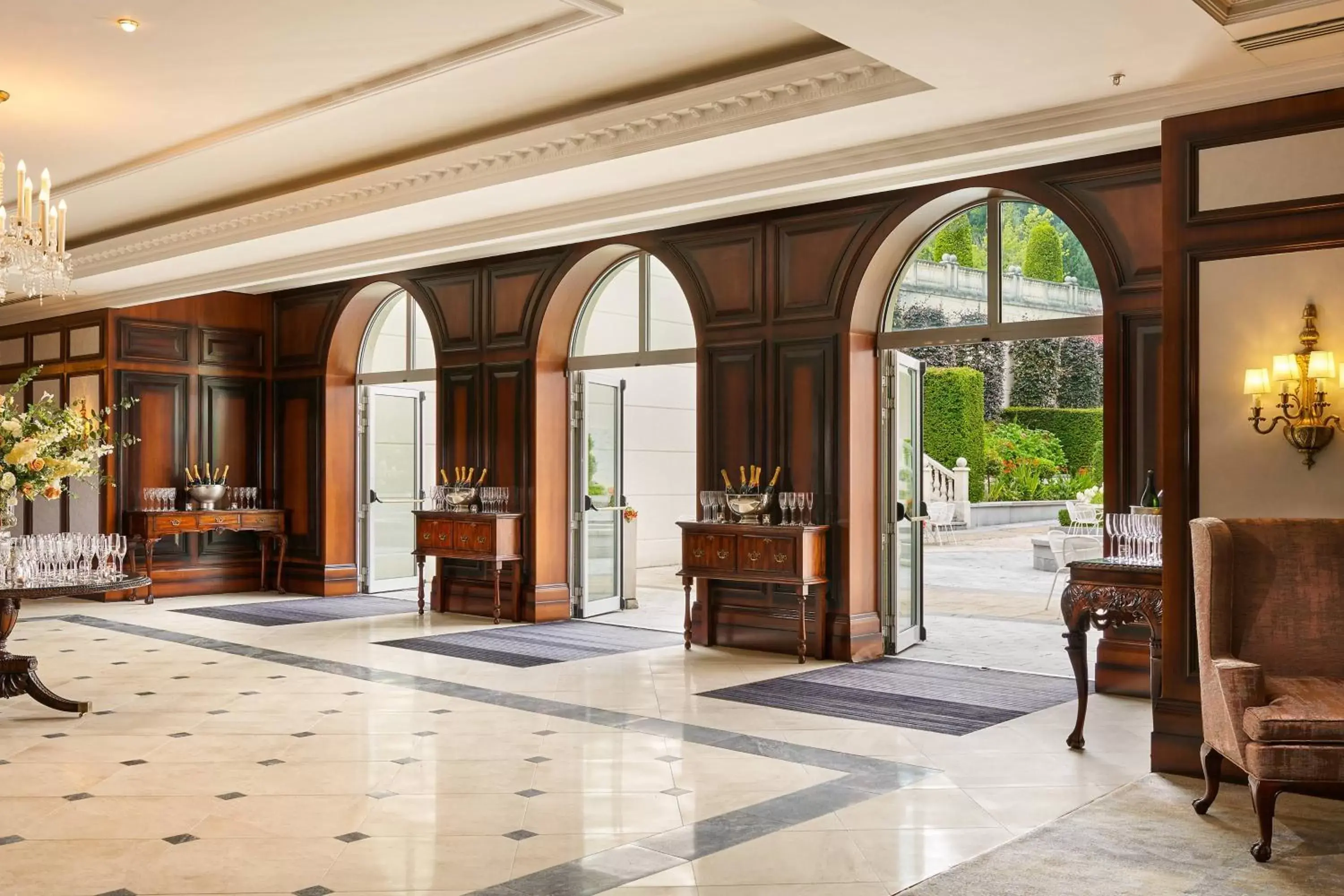 Meeting/conference room, Lobby/Reception in Powerscourt Hotel, Autograph Collection