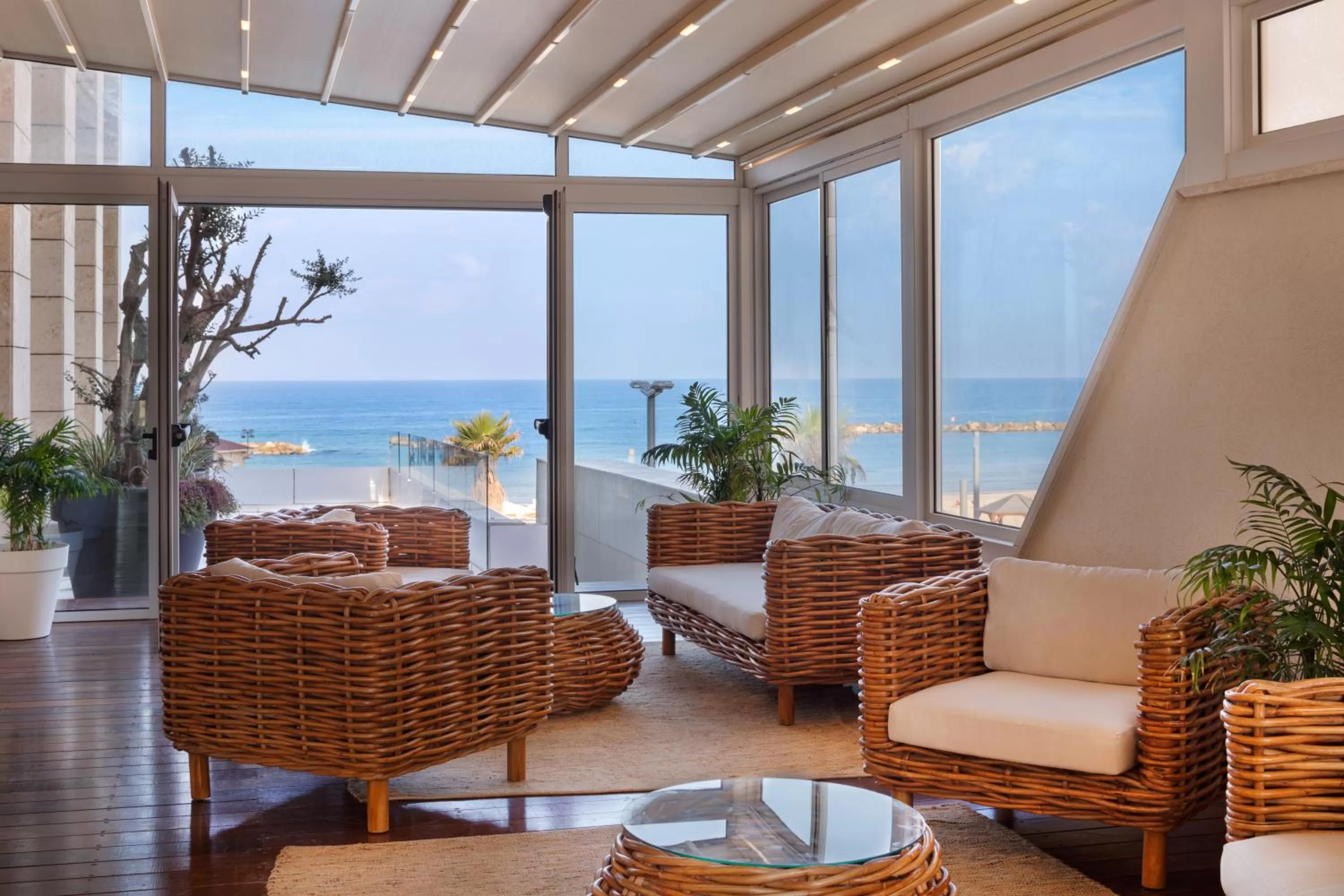 Lobby or reception in Orchid Tel Aviv