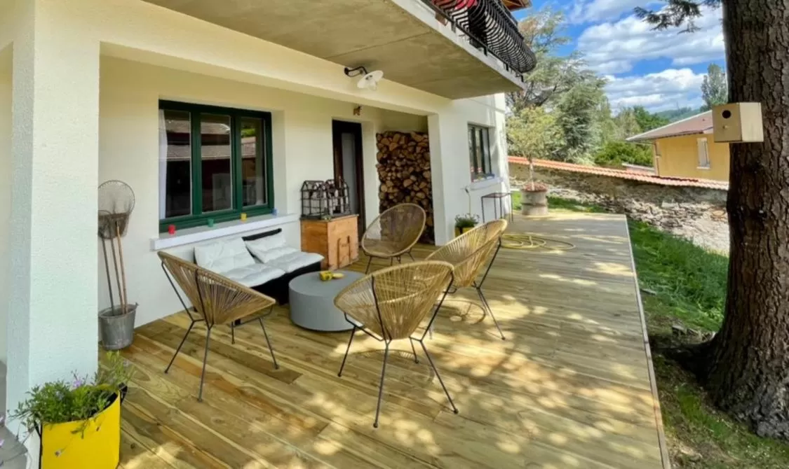 Patio in La Madeleine