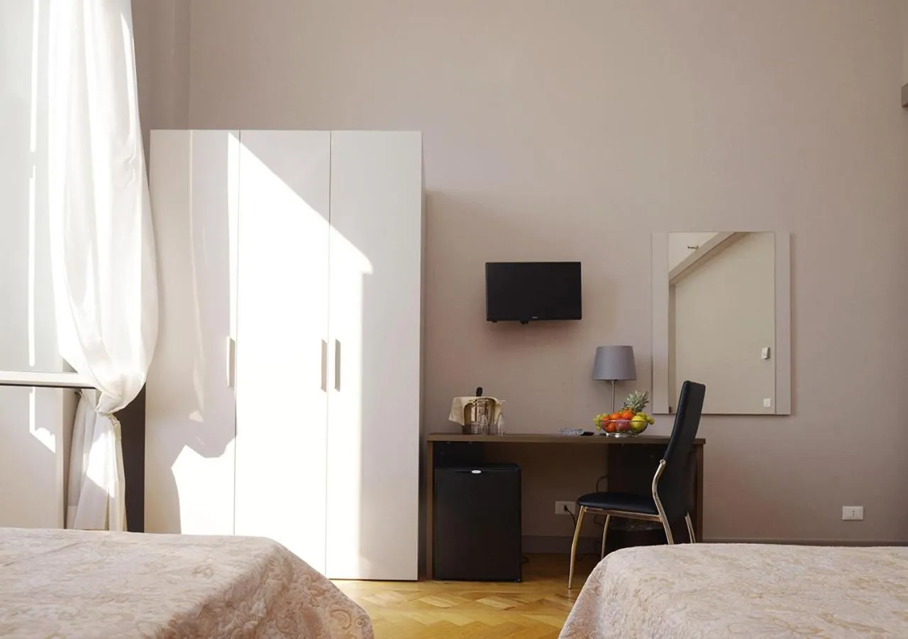 Bed in Hotel Mediterranee