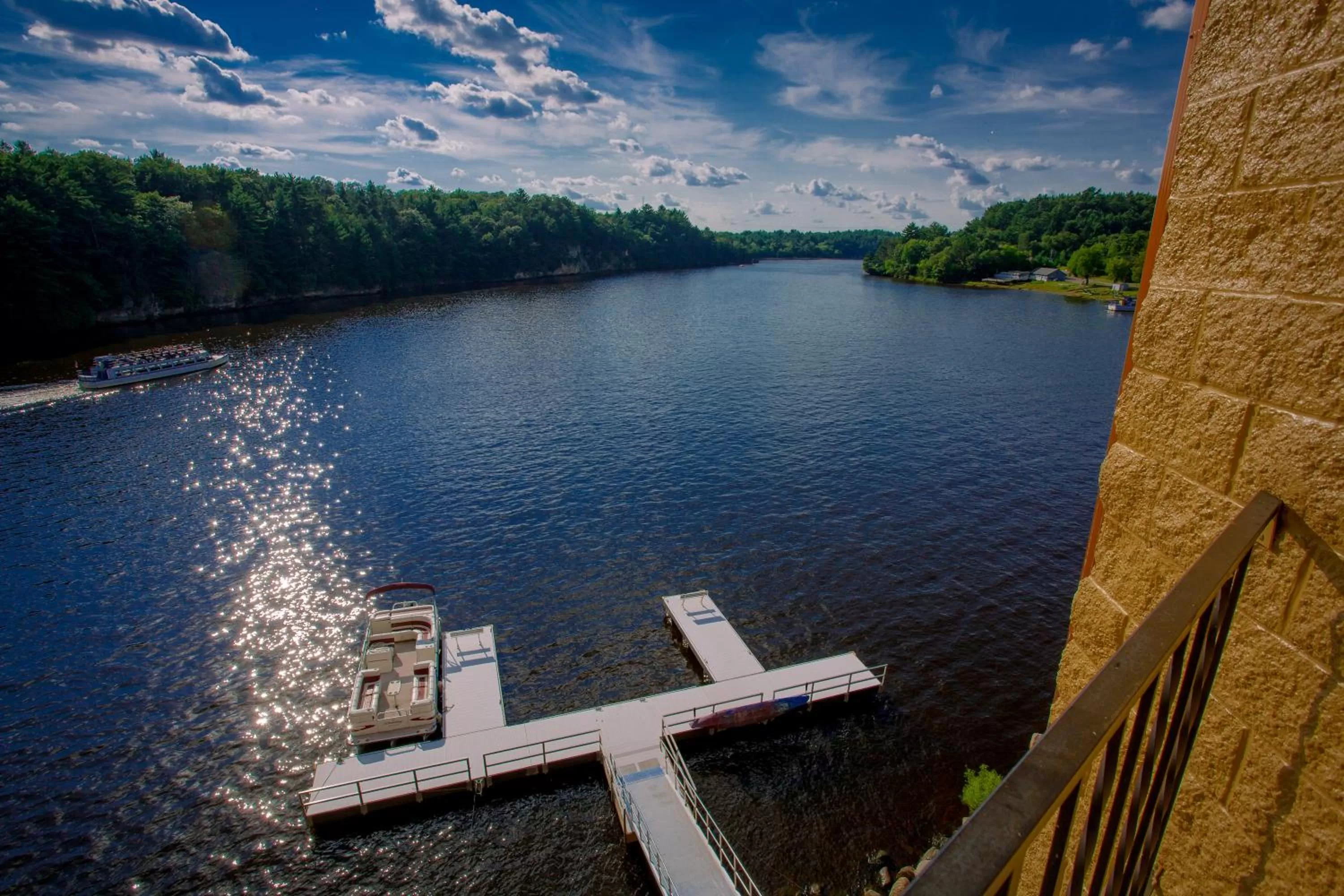 River view in The VUE Boutique Hotel & Boathouse