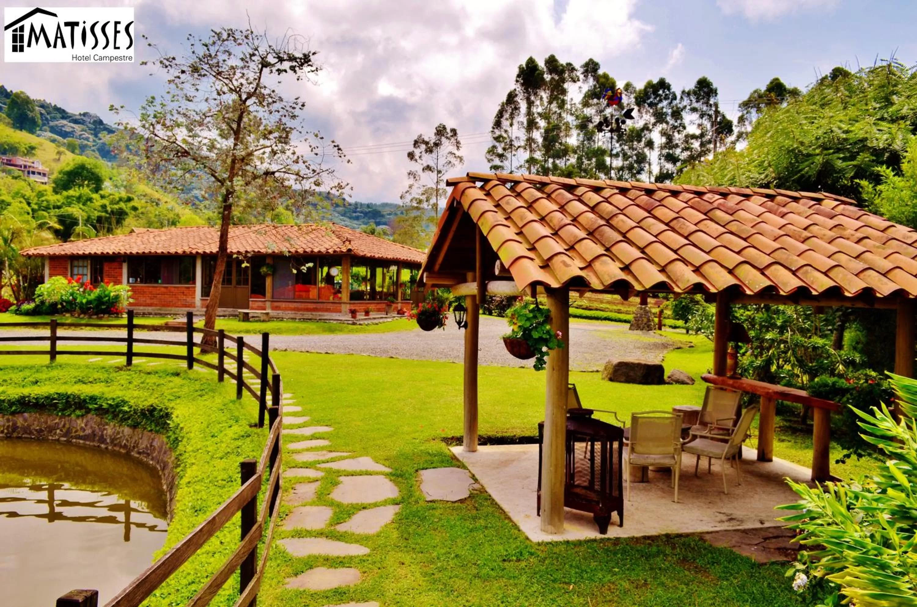 Garden in Matisses Hotel & Spa