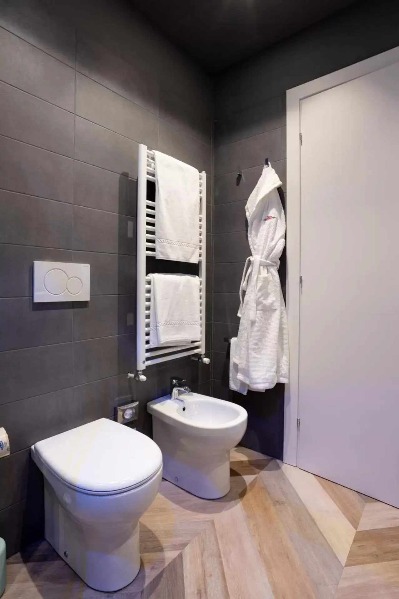 Toilet, Bathroom in Hotel Monte Rosa