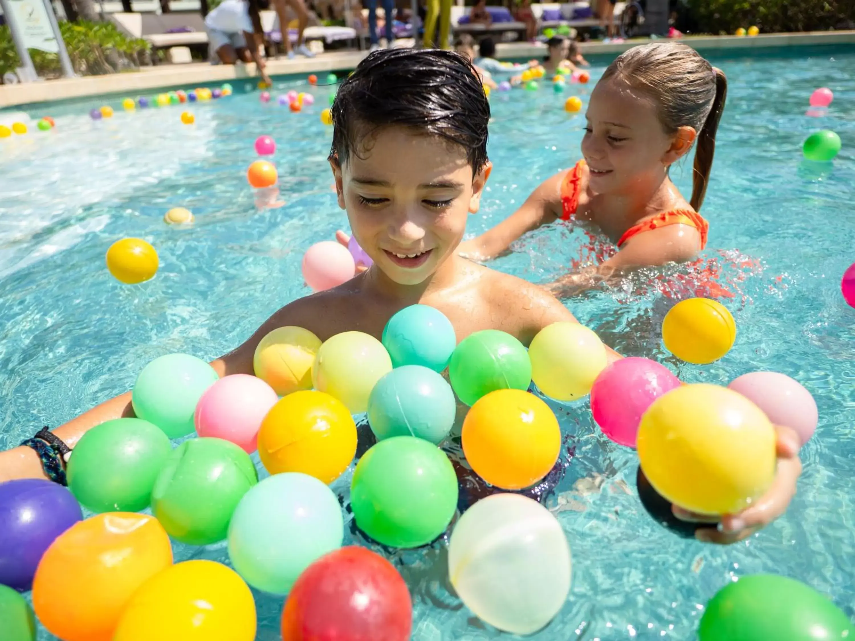 Pool view, Children in Paradisus Playa del Carmen All Inclusive