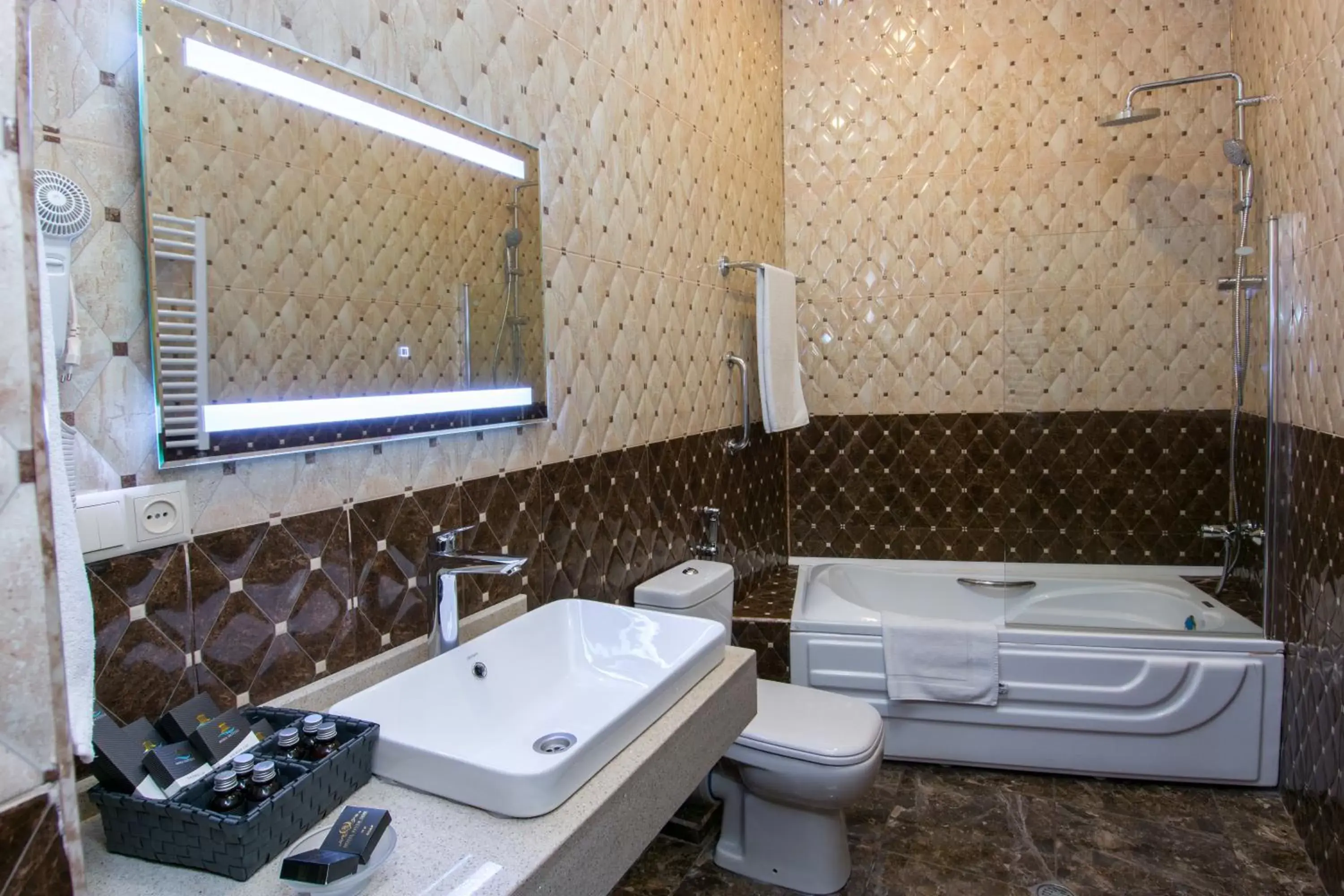 Bathroom in River Side Hotel Tbilisi