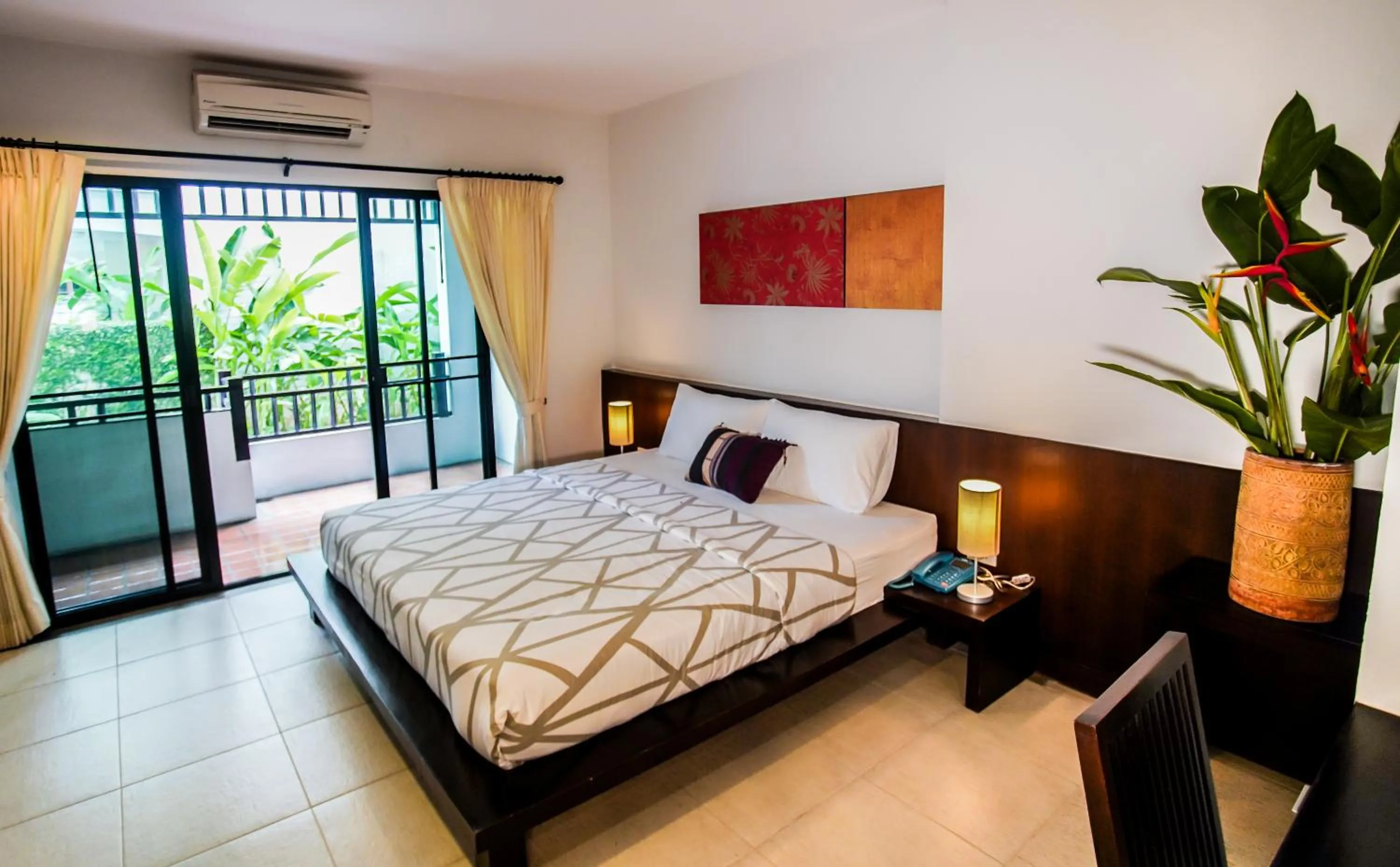 Bed in Sang Serene House