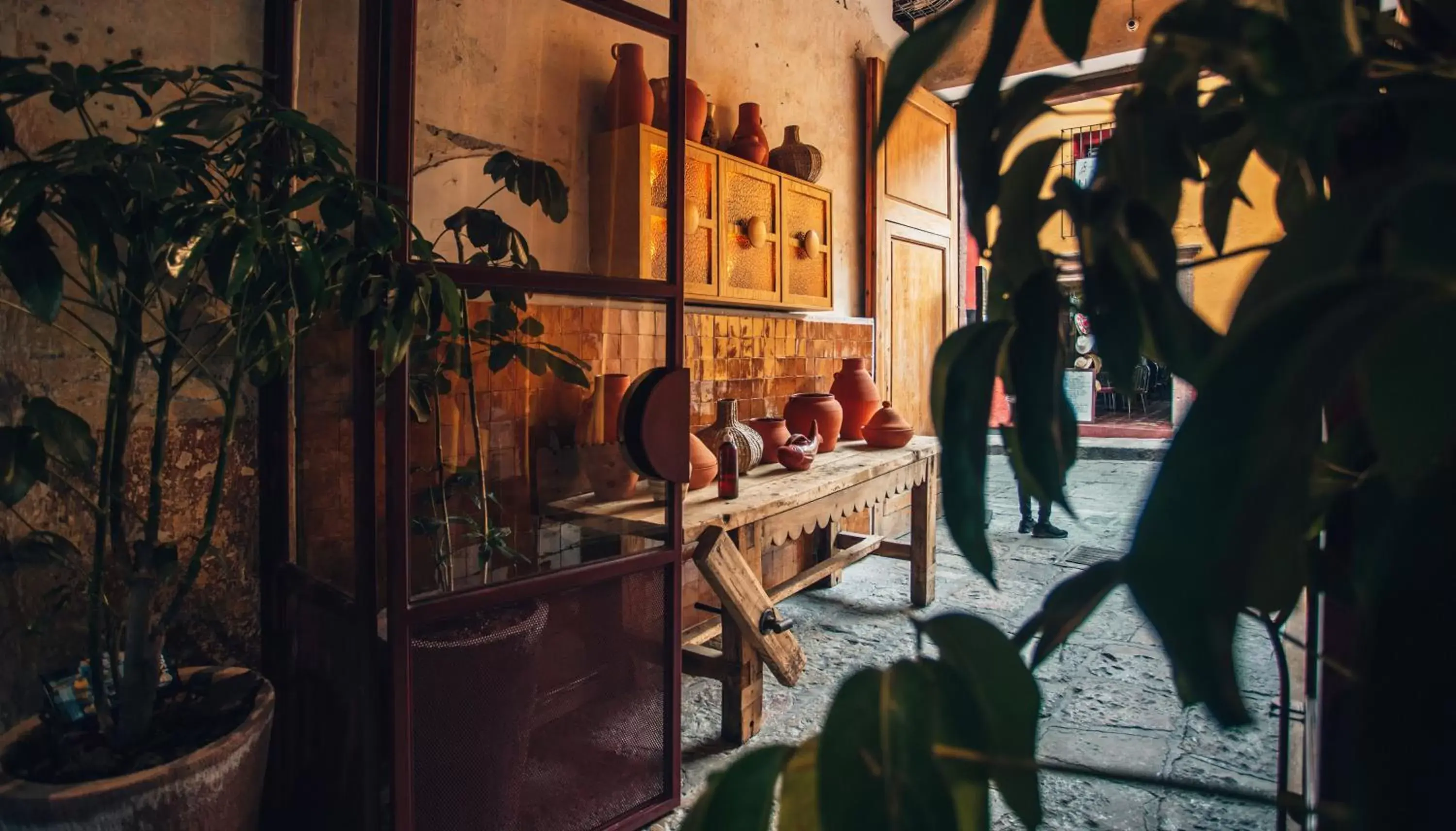 Lobby or reception in LOtel-Casa Arca