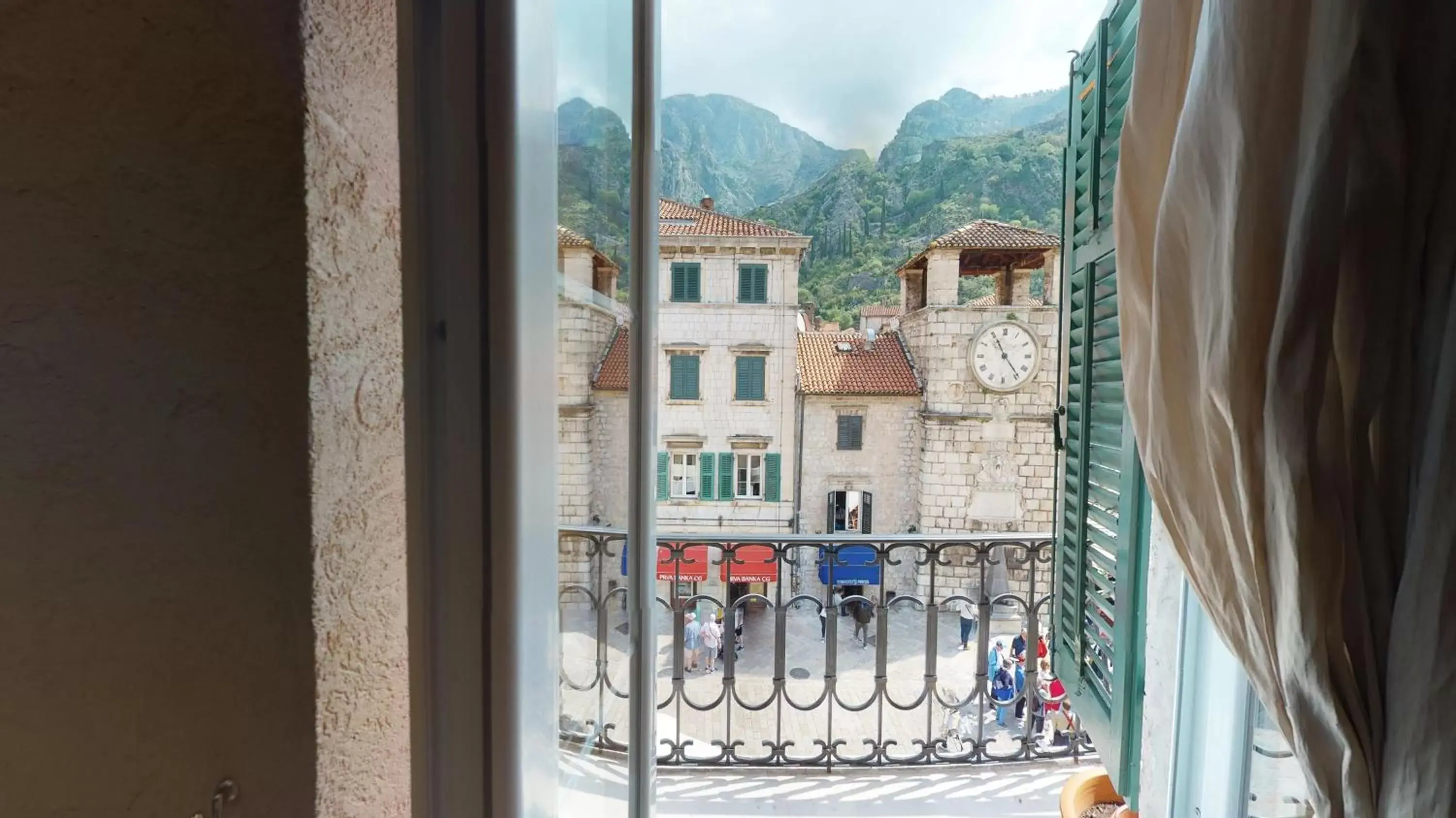 Balcony/Terrace in Historic Boutique Hotel Cattaro