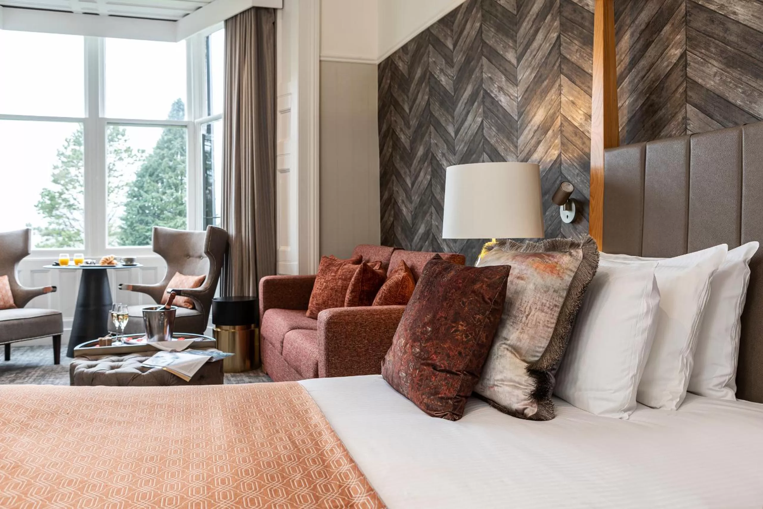 Bedroom, Bed in Castle Green Hotel In Kendal, BW Premier Collection