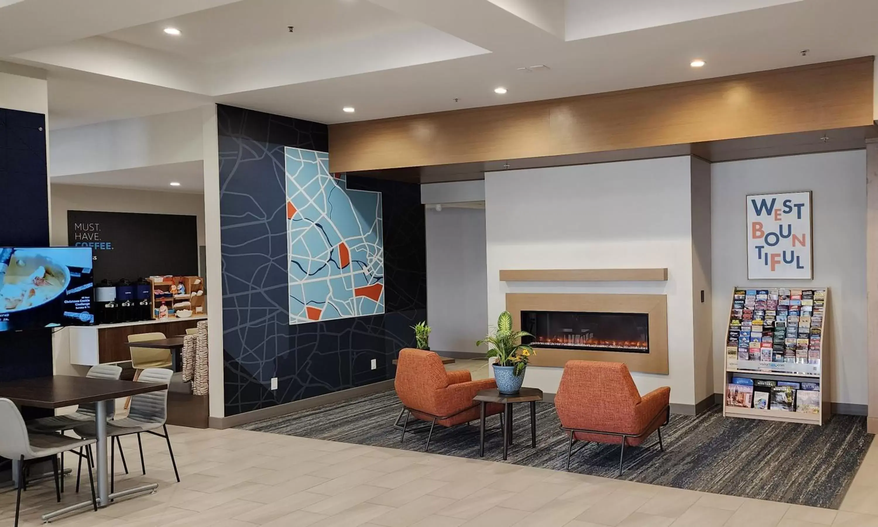 Lobby or reception in Holiday Inn Express & Suites Salt Lake City N - Bountiful