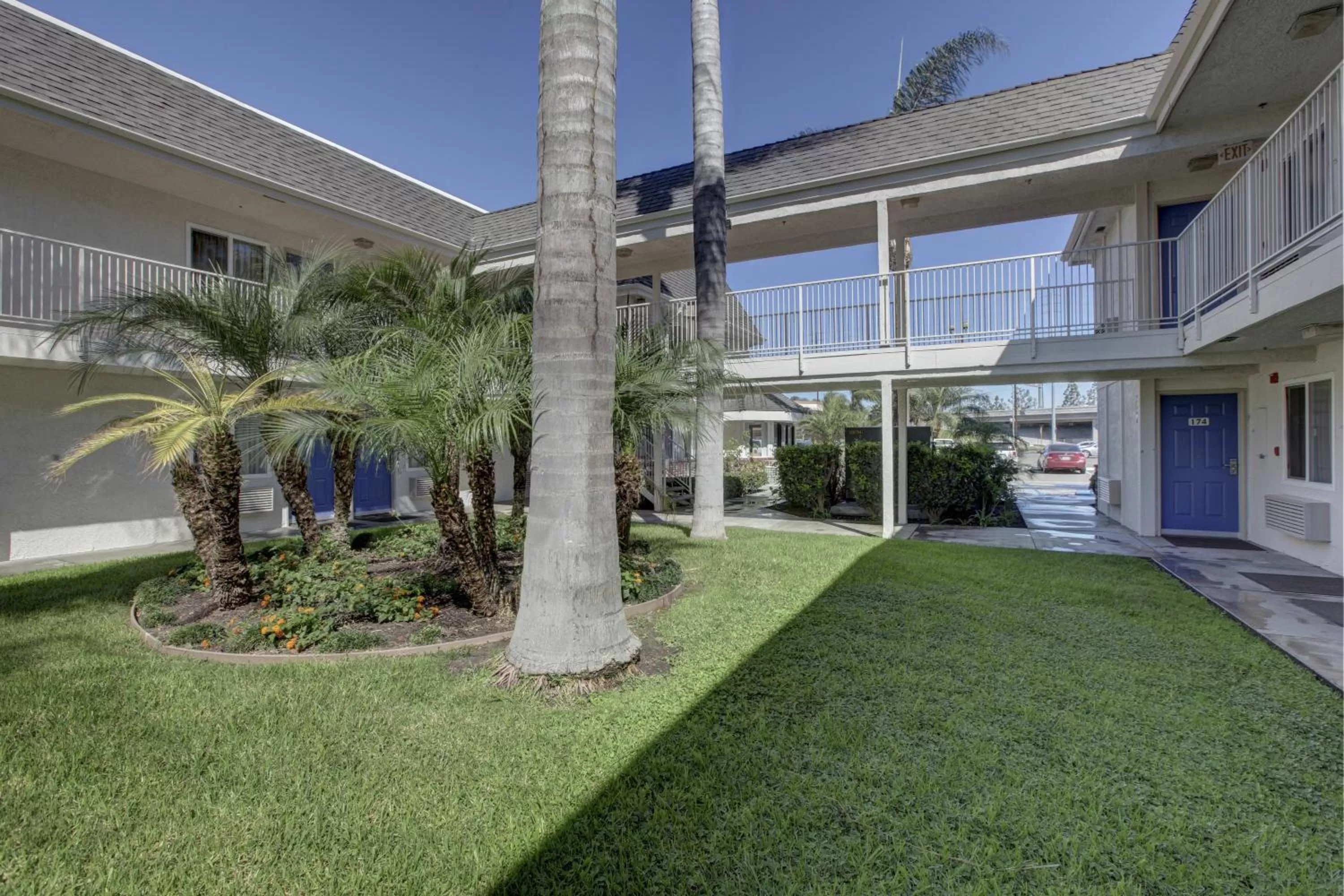 Facade/entrance in Motel 6-Westminster, CA - North
