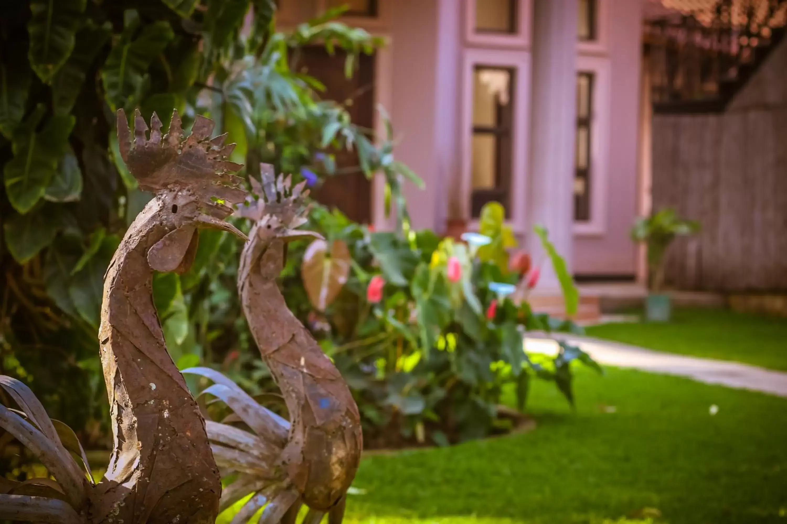 Facade/entrance, Garden in Zawadi House Lodge