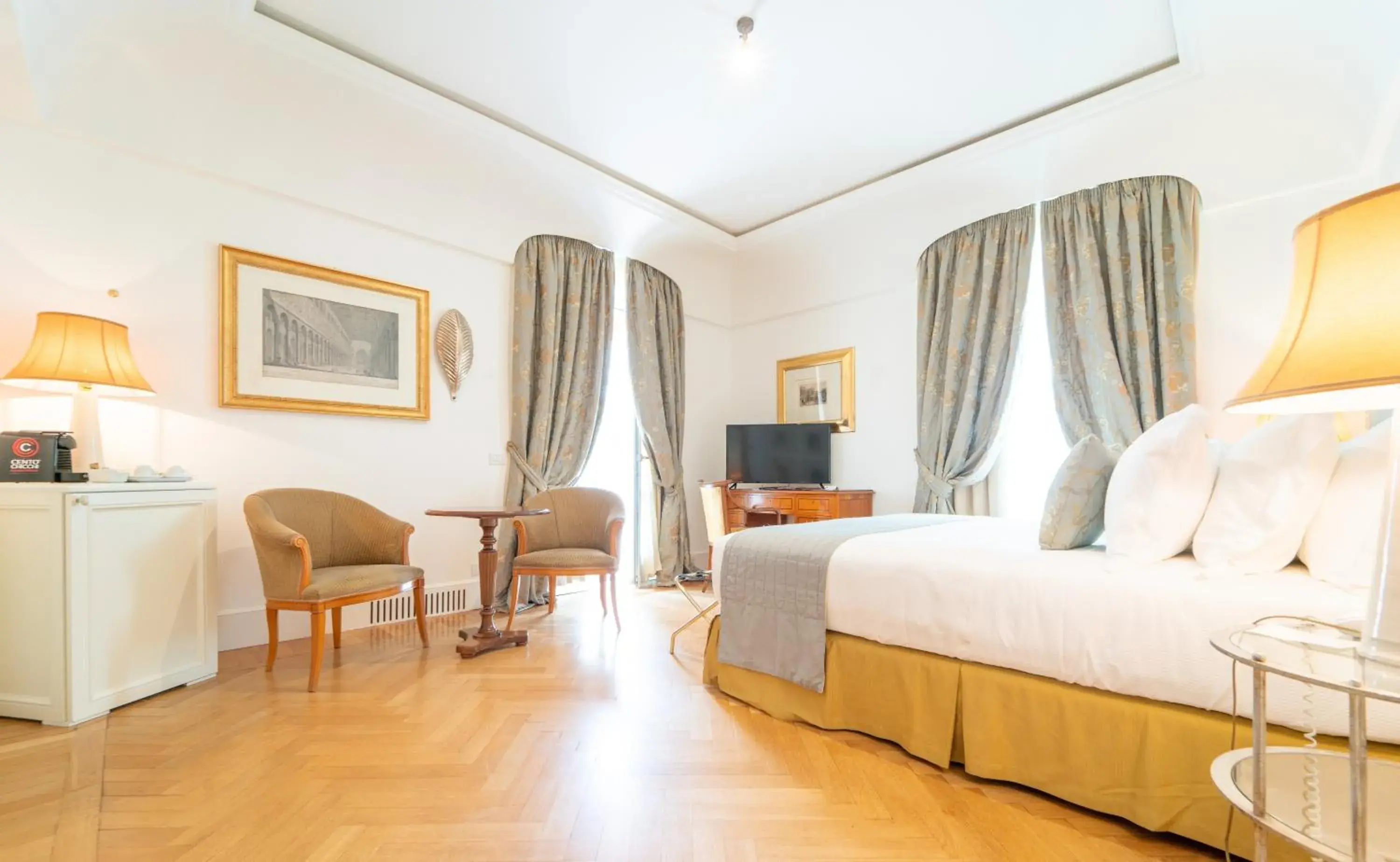 Bedroom in Relais Villa San Martino