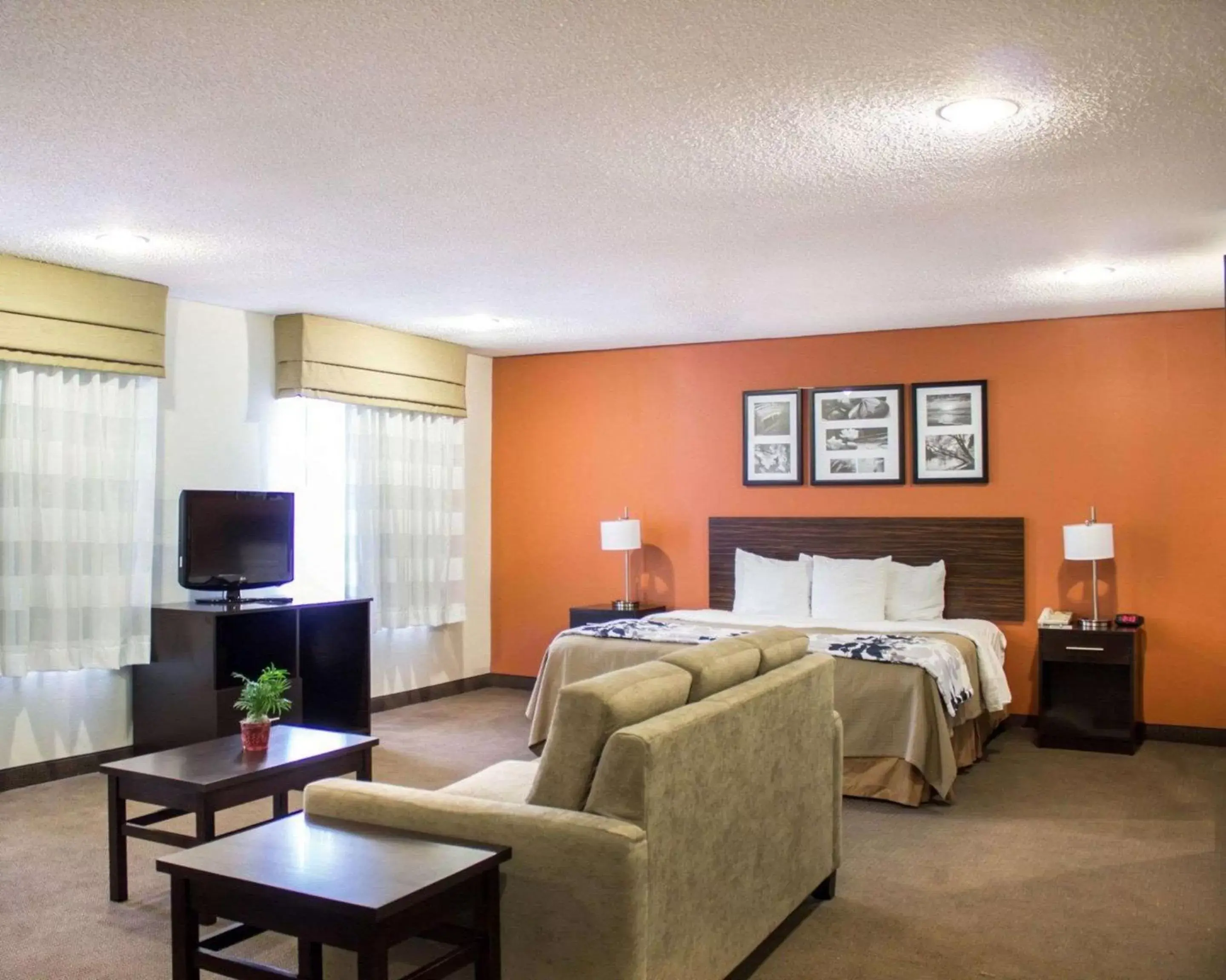 Photo of the whole room, Seating Area in Sleep Inn Wilson near I-95