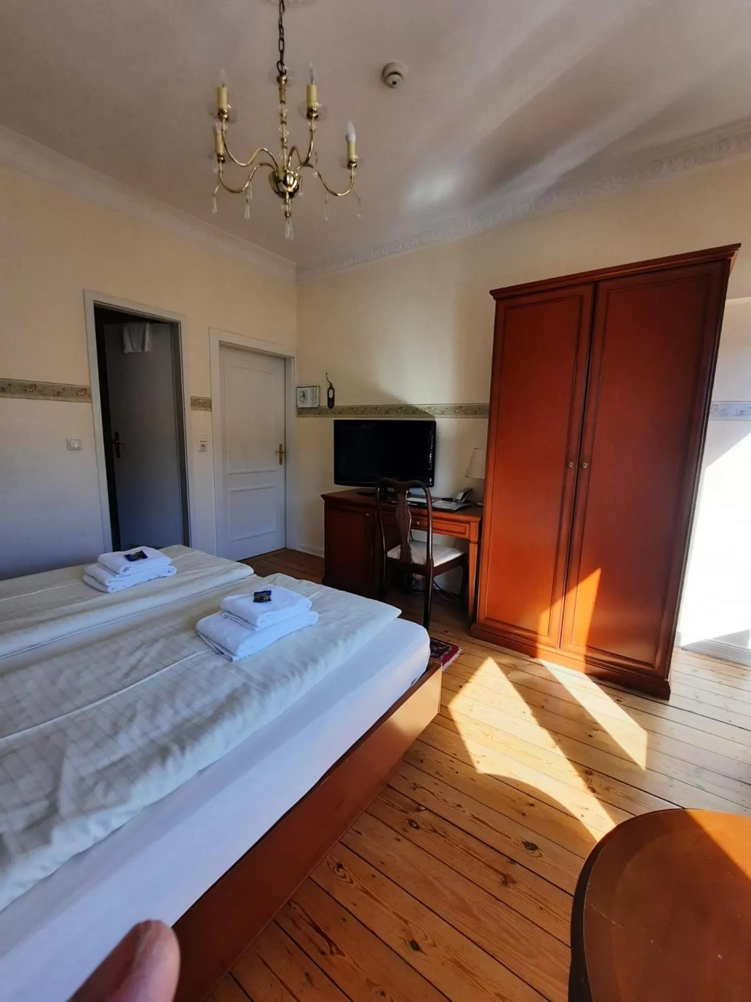 Photo of the whole room, Bed in Landhaus Bode