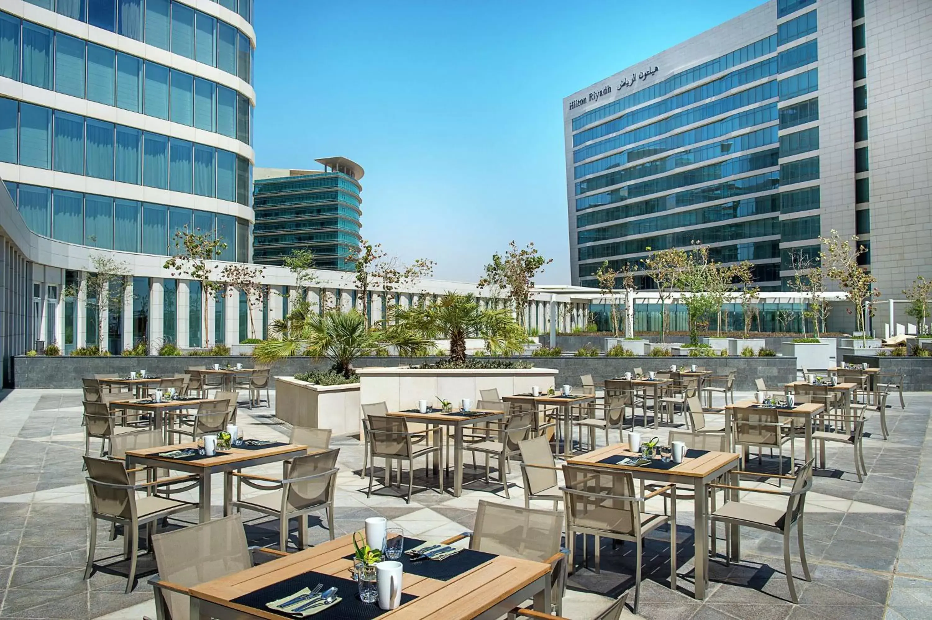 Restaurant/Places to Eat in Hilton Riyadh Hotel & Residences