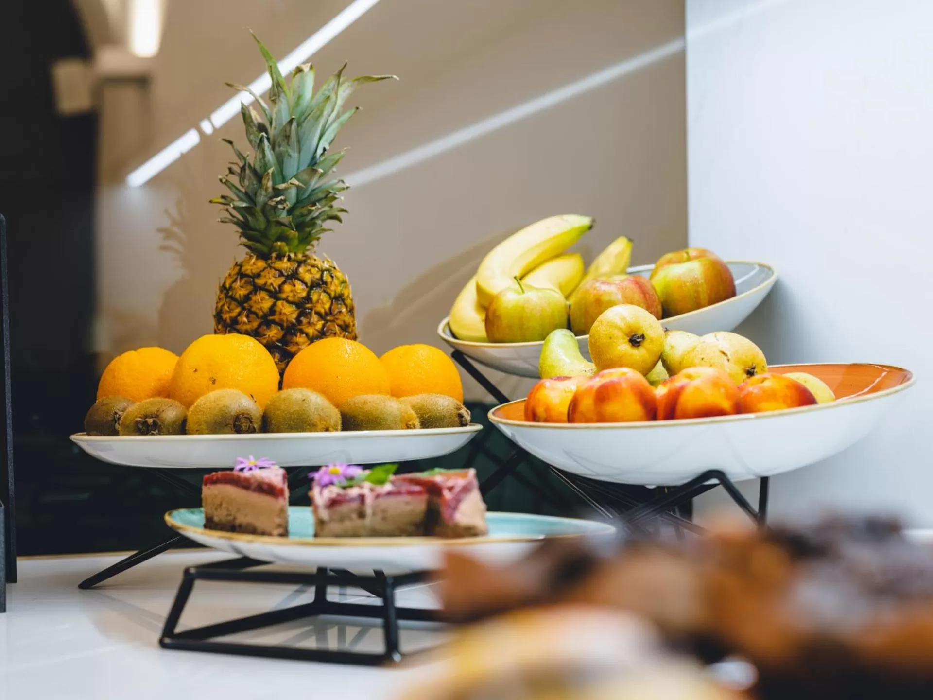 Buffet breakfast in Hotel Heritage
