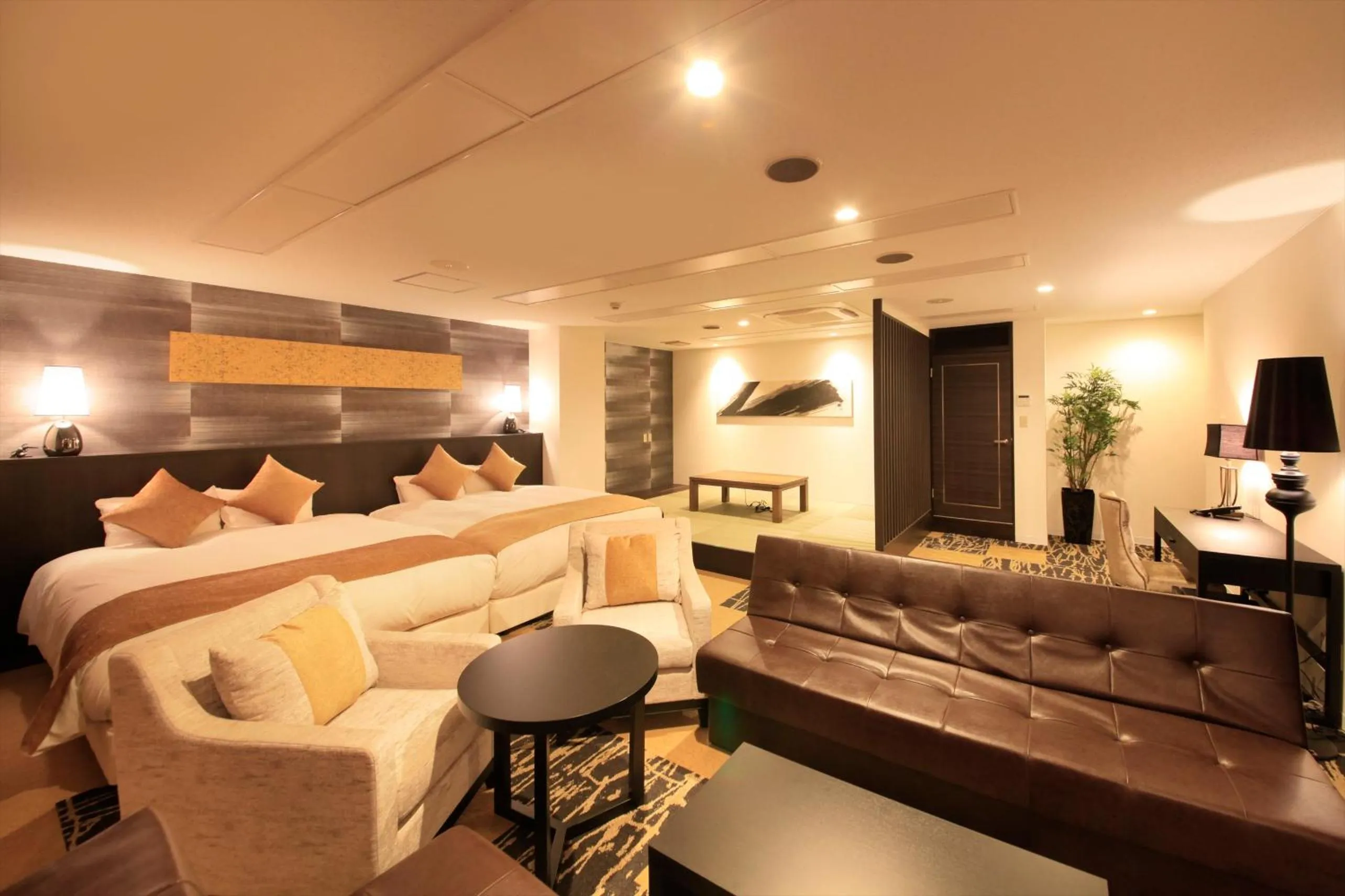 Photo of the whole room in Centurion Hotel Villa Suite Fukui Ekimae