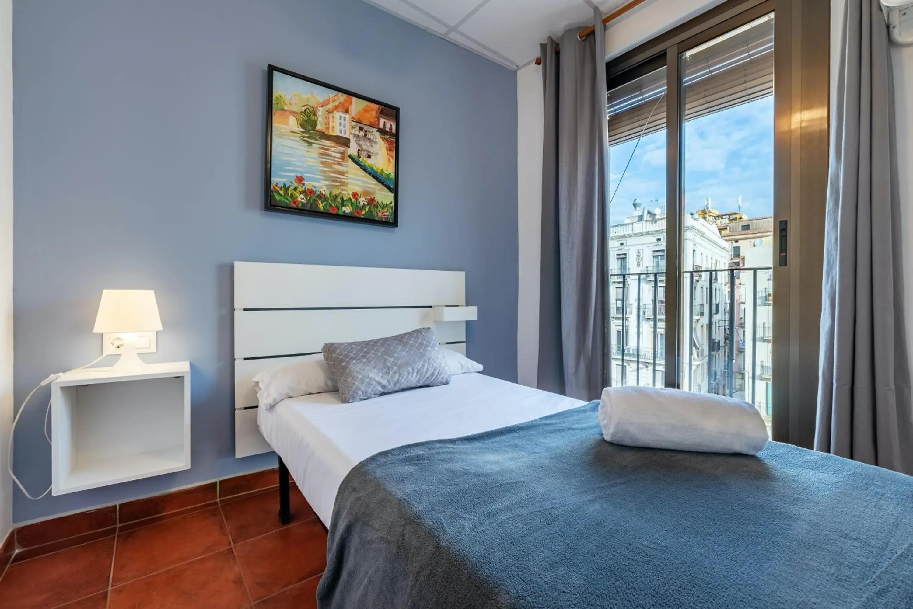 Bedroom, Bed in Forum Tarragona