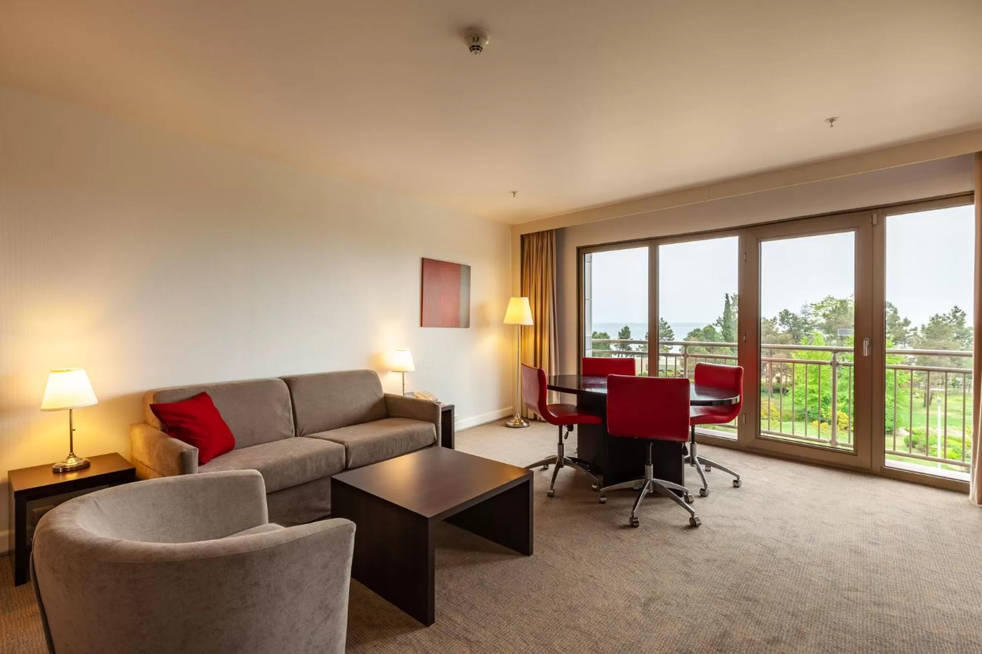 Seating area in Novotel Trabzon