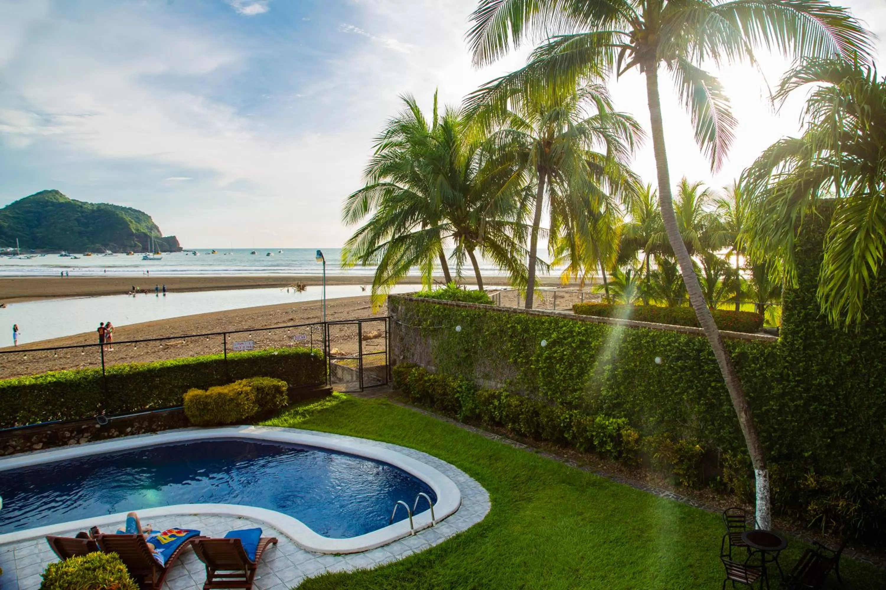 Swimming pool in HC Liri Hotel