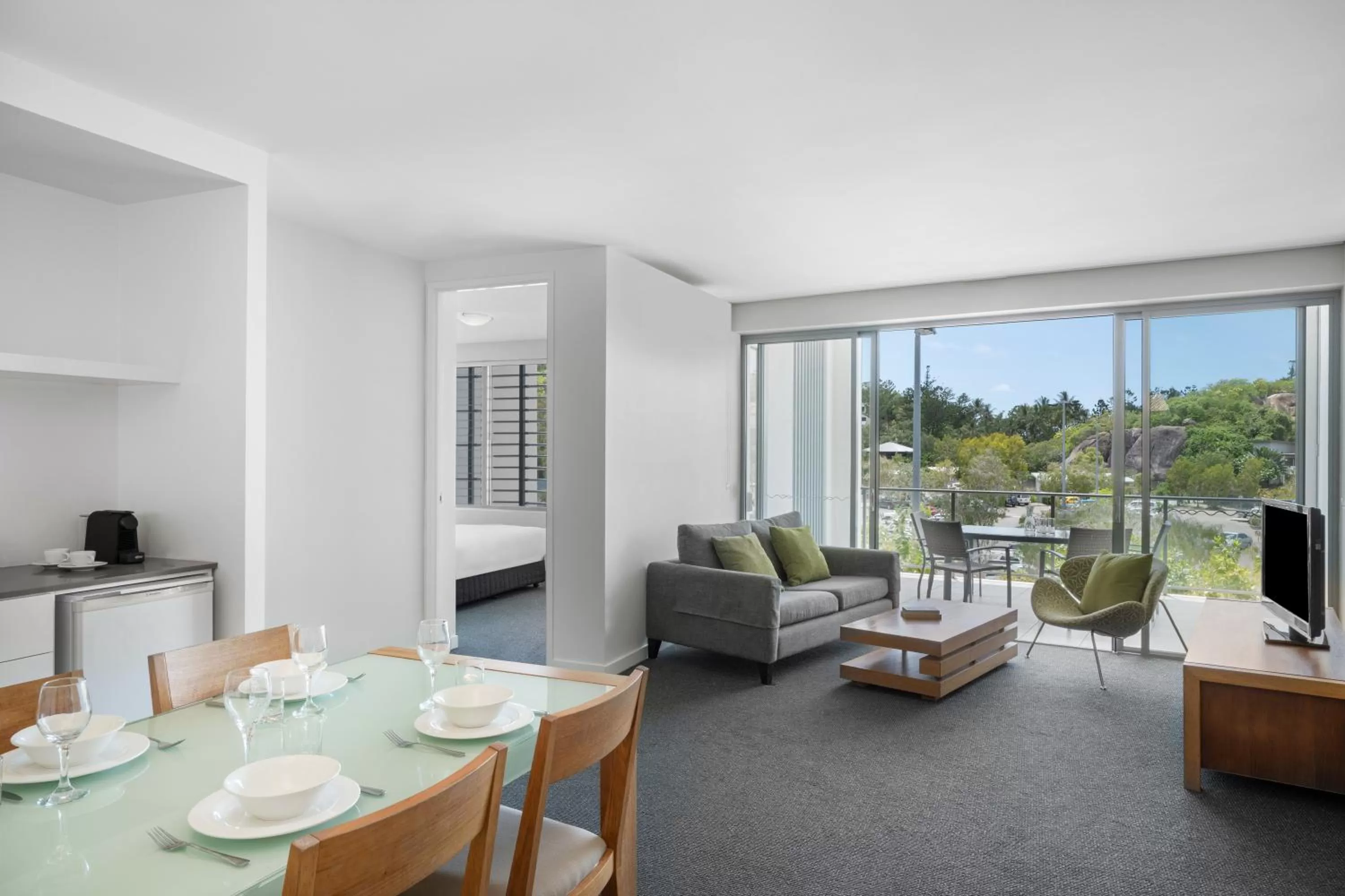 Living room in Peppers Blue on Blue