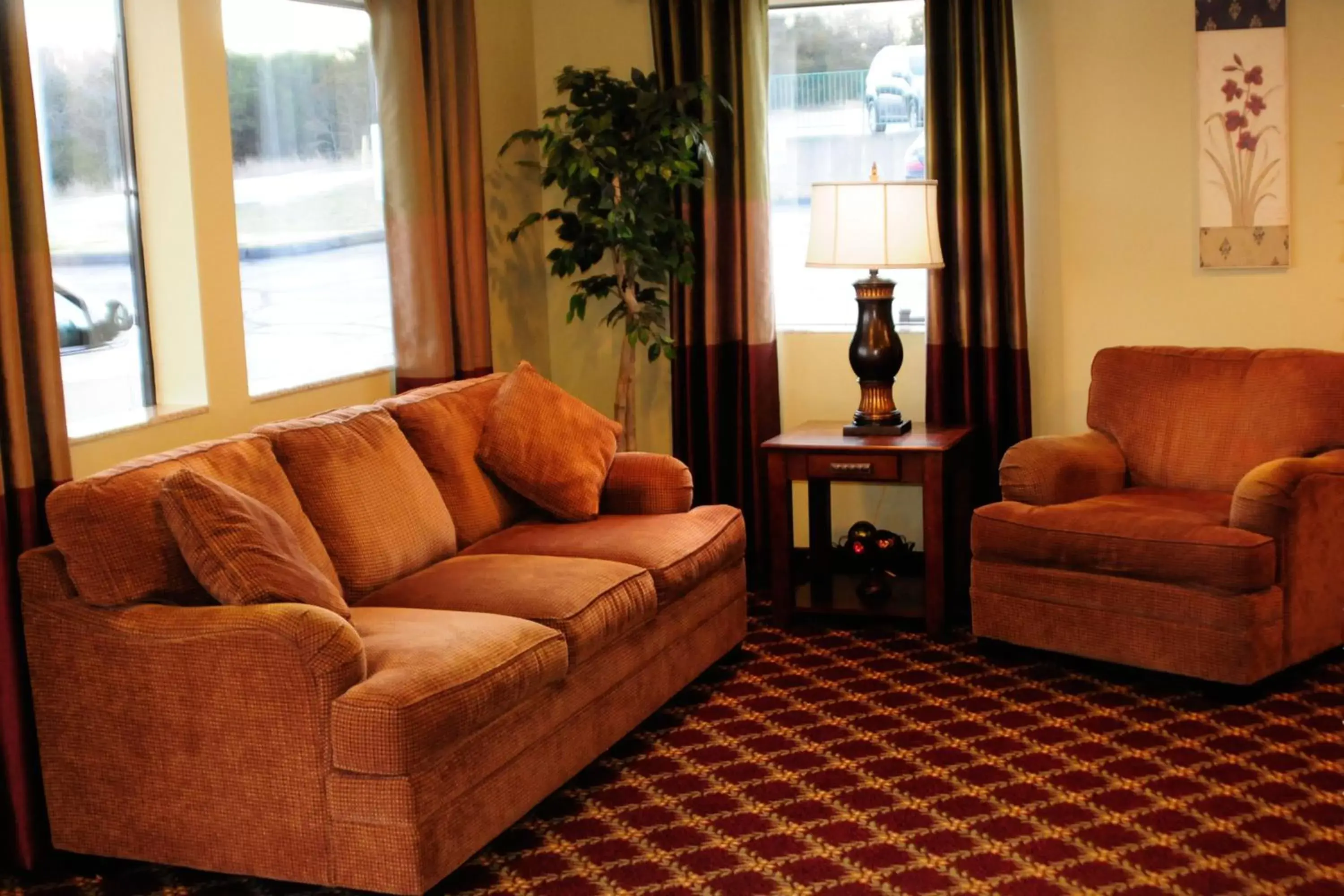 Lobby or reception, Seating Area in Whispering Hills Inn
