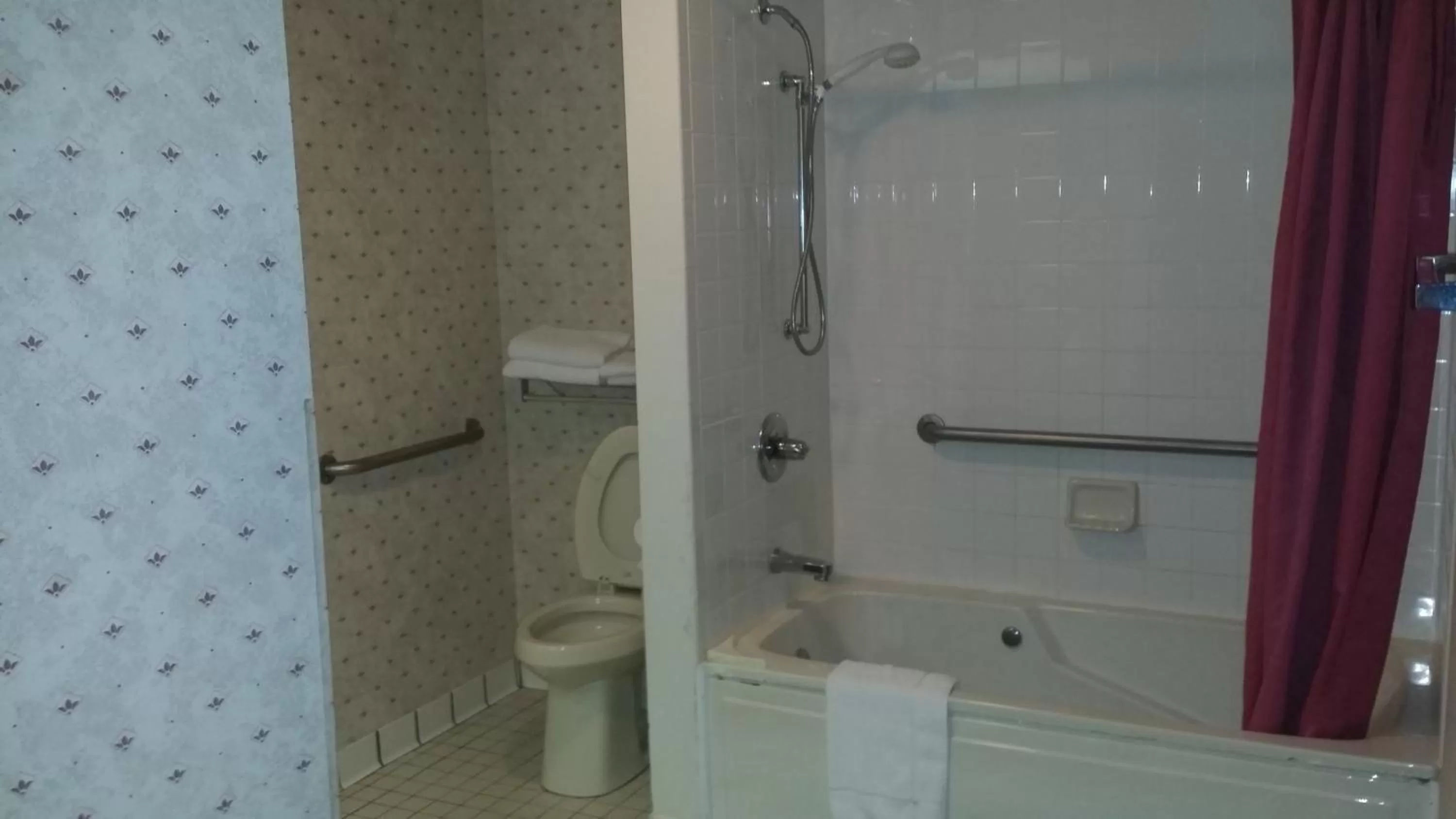 Shower in Baymont by Wyndham Cookeville