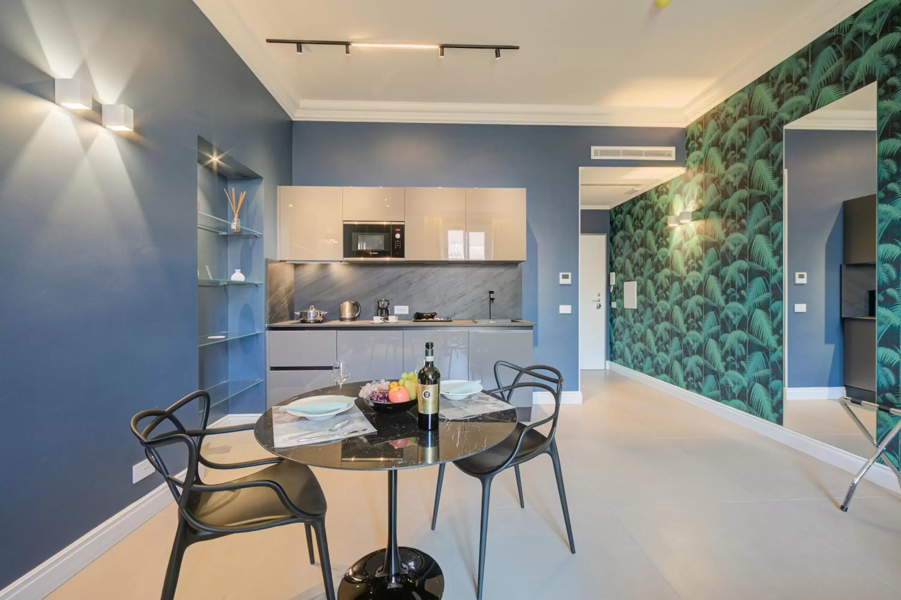 Dining Area in Boutique Central Apartments- Happy Rentals