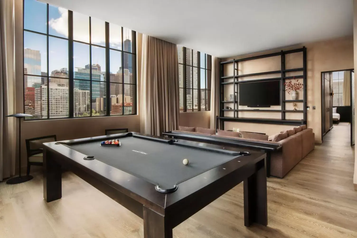 Billiard, Billiards in Nobu Hotel Chicago