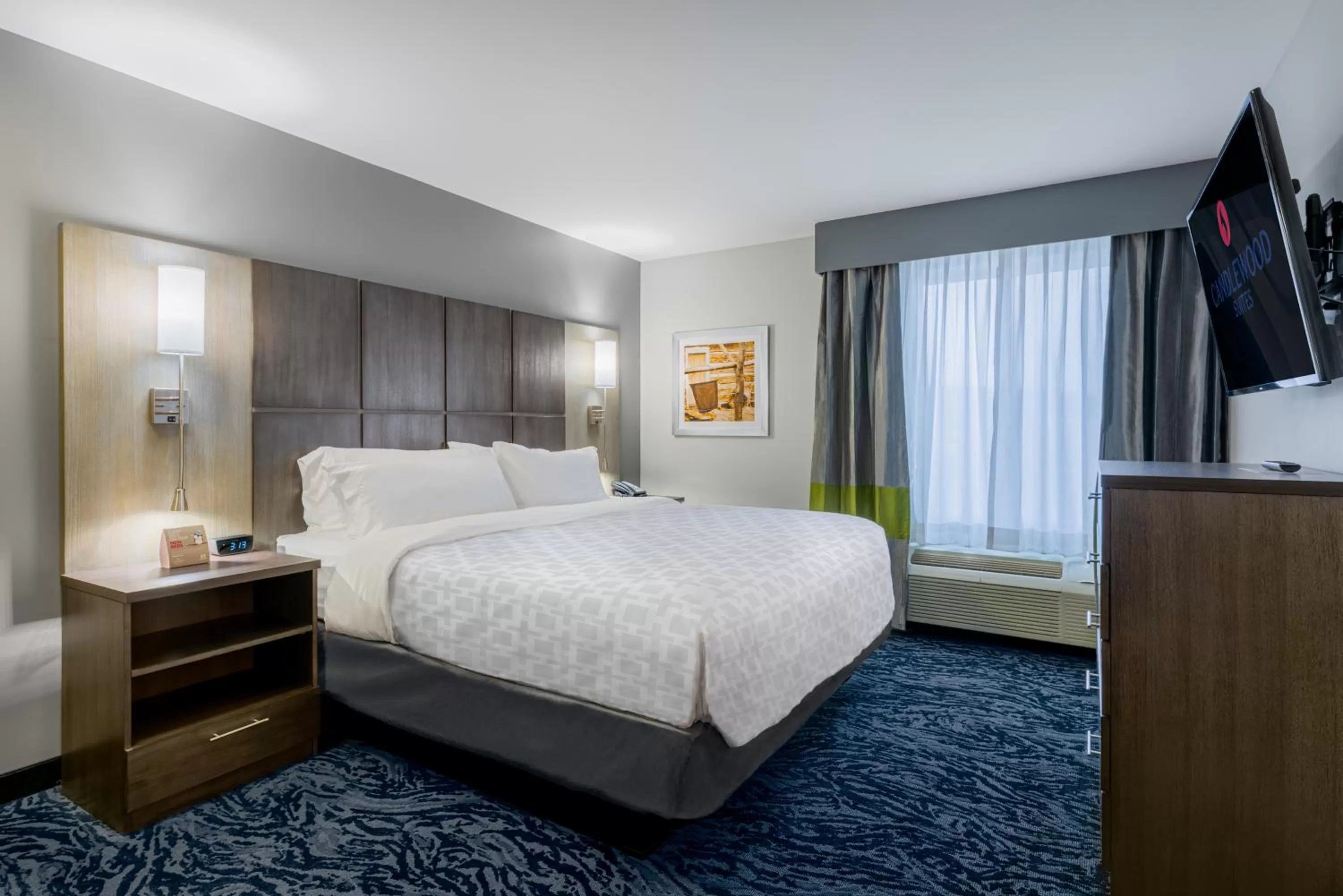 Bedroom, Bed in Candlewood Suites Cookeville by IHG