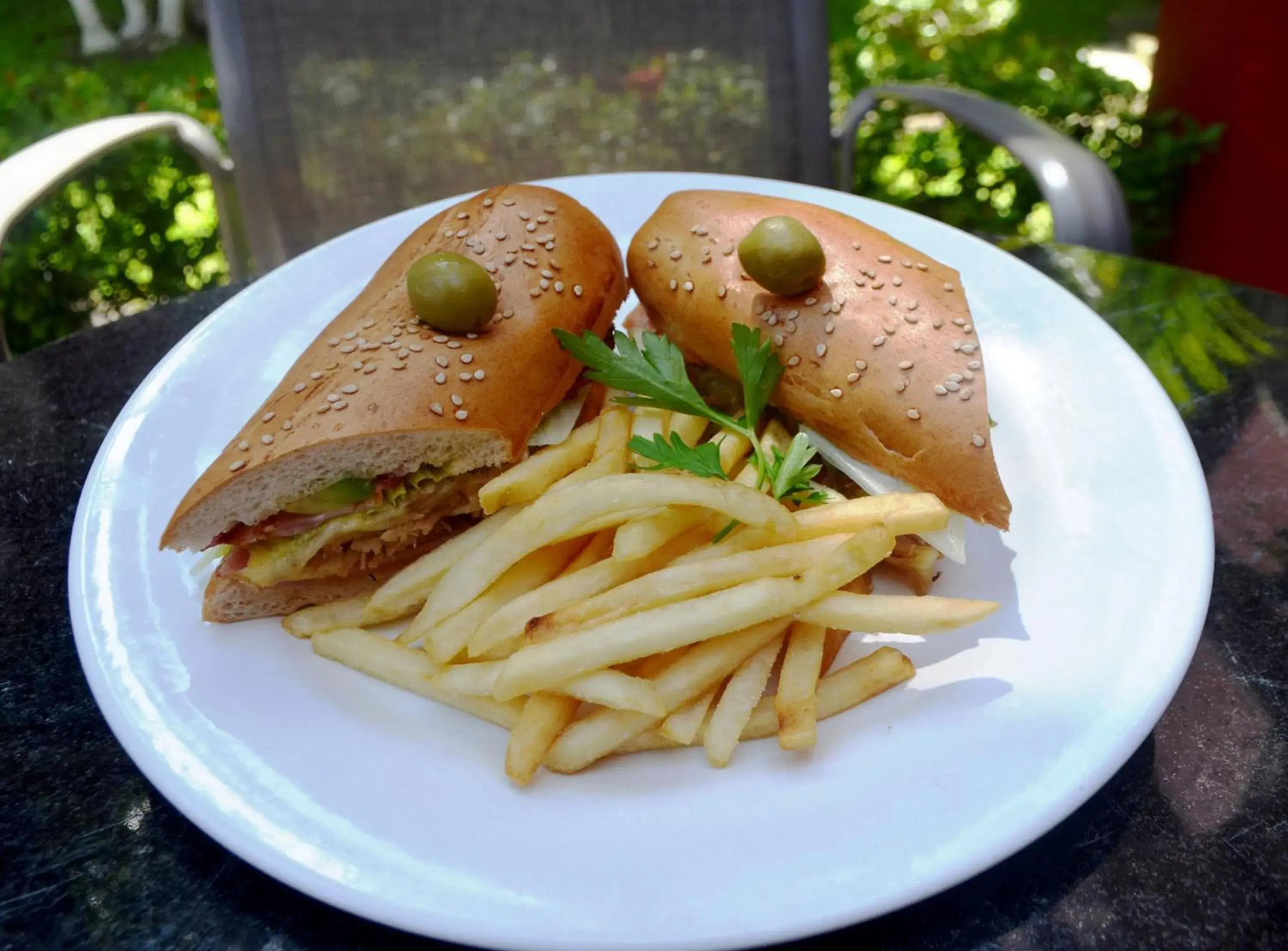 Lunch, Food in Hotel Hacienda Real