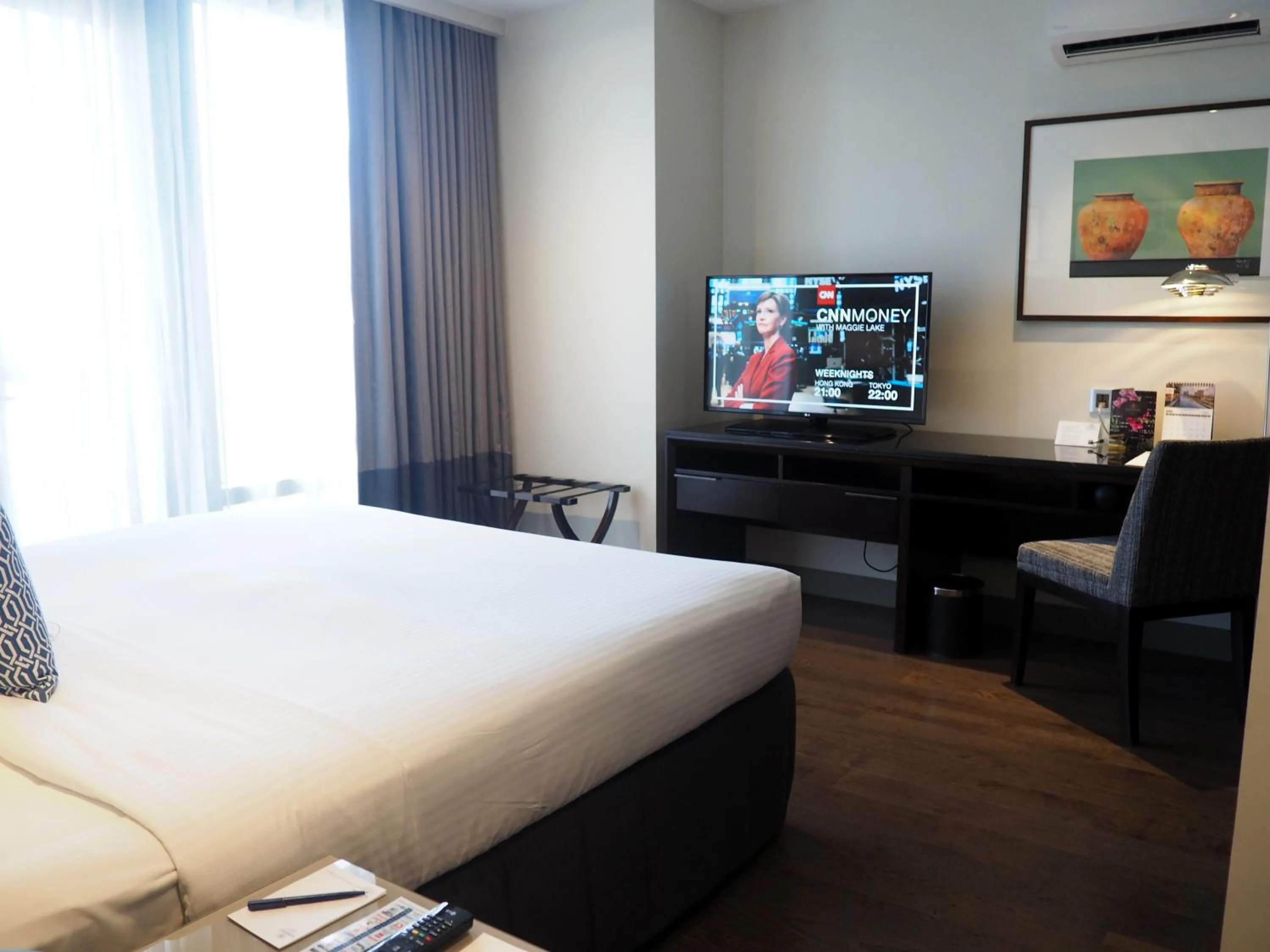 Photo of the whole room, Bed in Somerset Alabang Manila