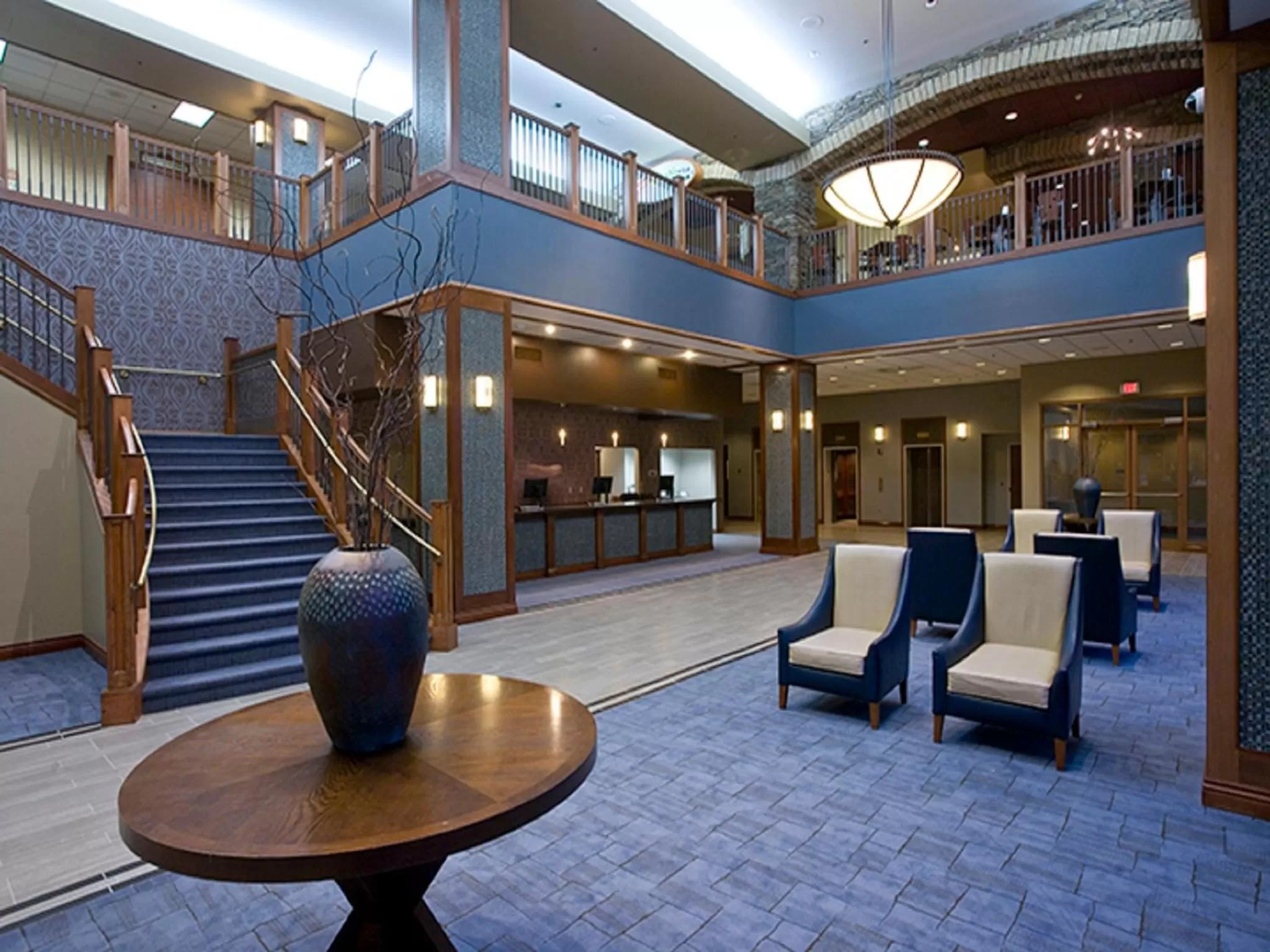 Lobby or reception in Bally's Evansville Casino & Hotel