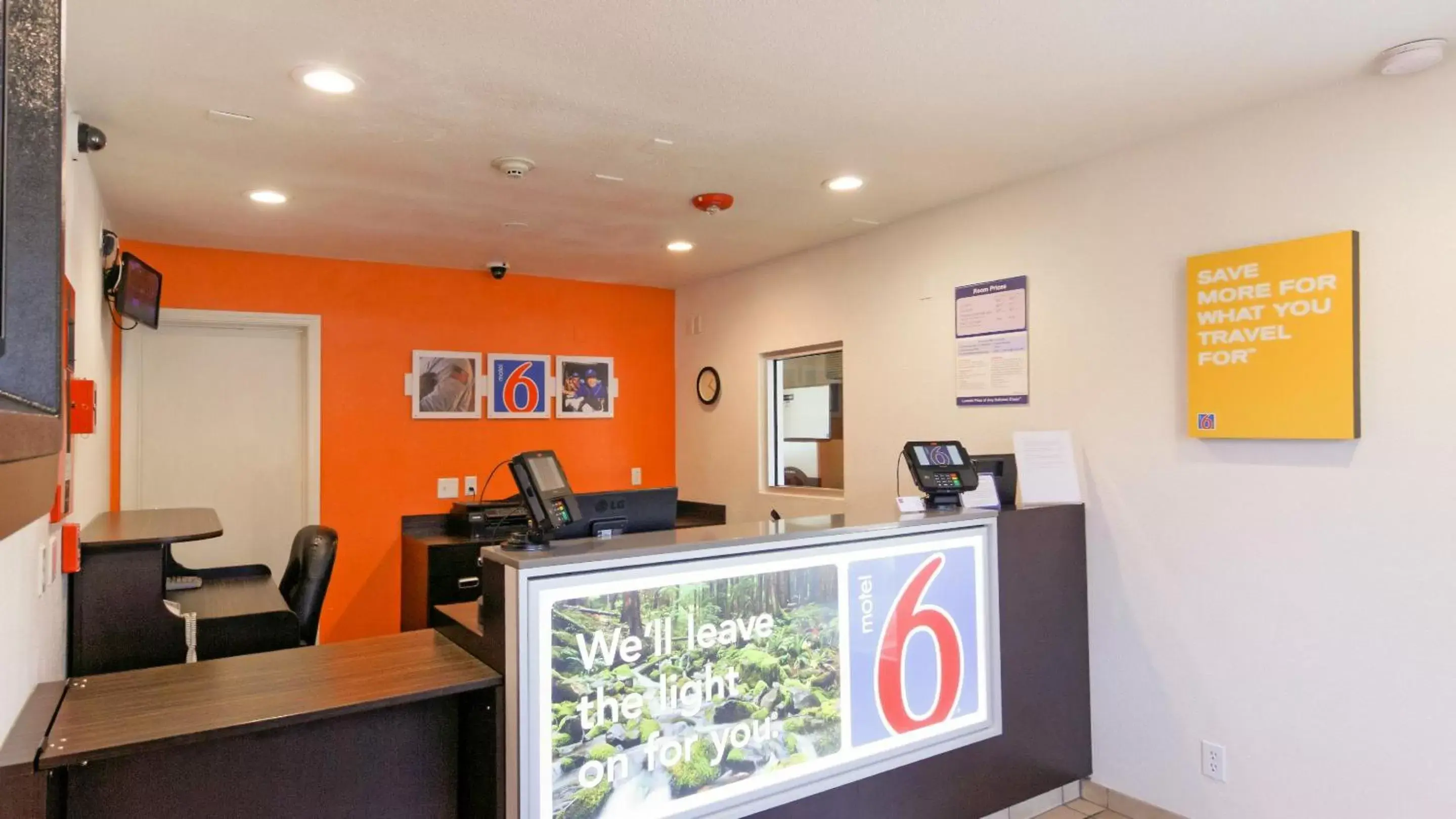 Property logo or sign, Lobby/Reception in Motel 6-Chico, CA