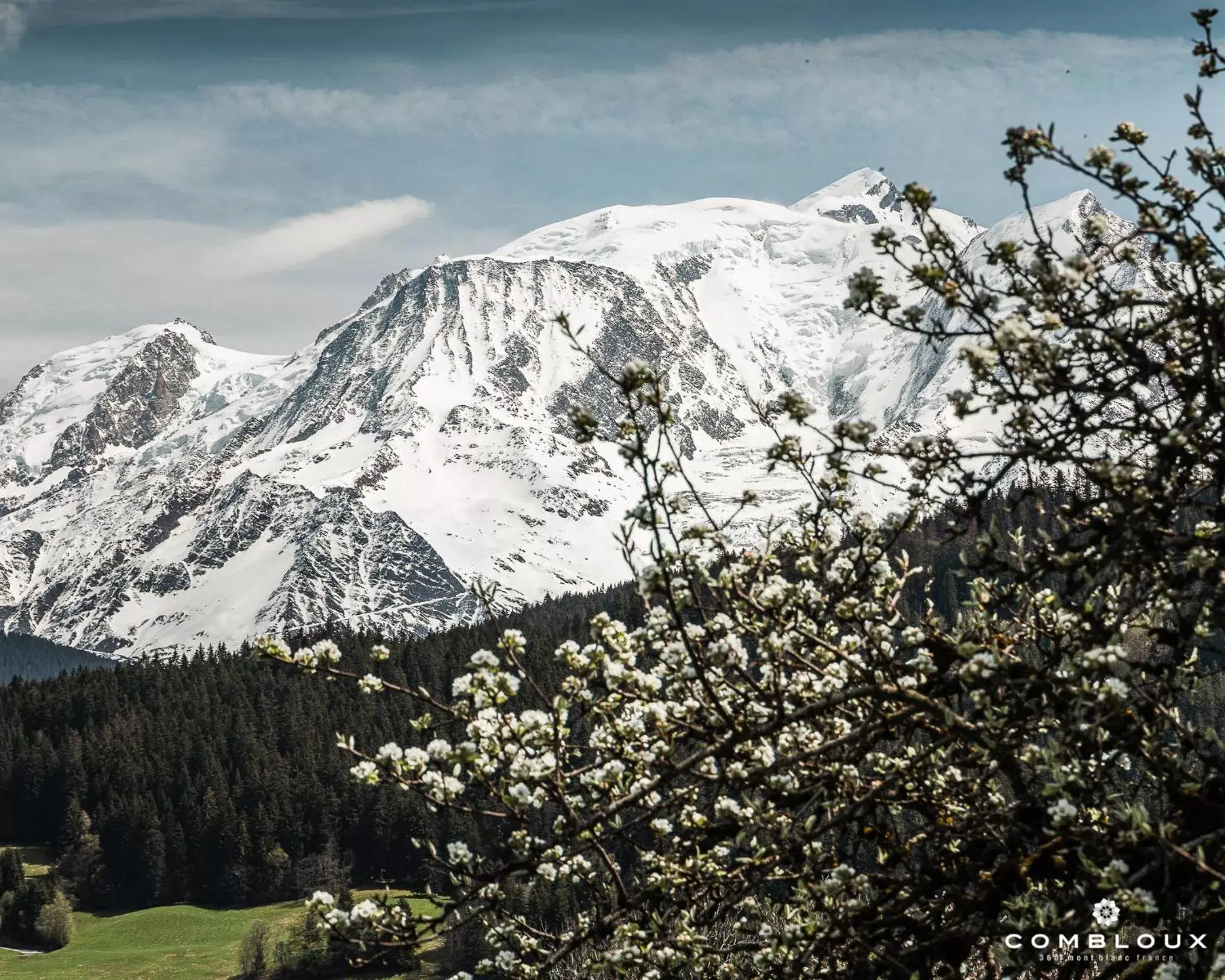 Spring, Winter in Chalet Alpen Valley, Mont-Blanc