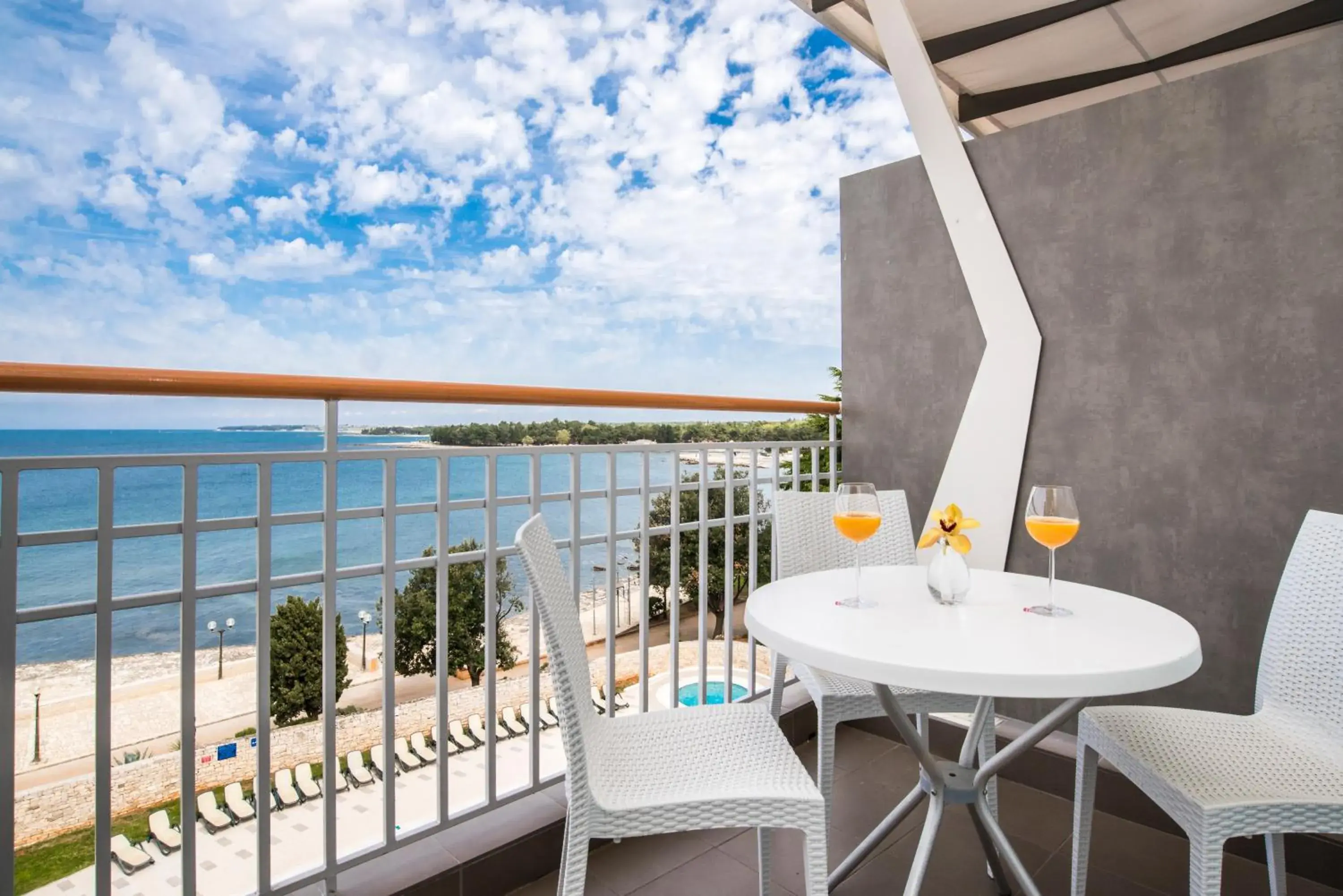 Patio, Balcony/Terrace in Hotel Umag Plava Laguna