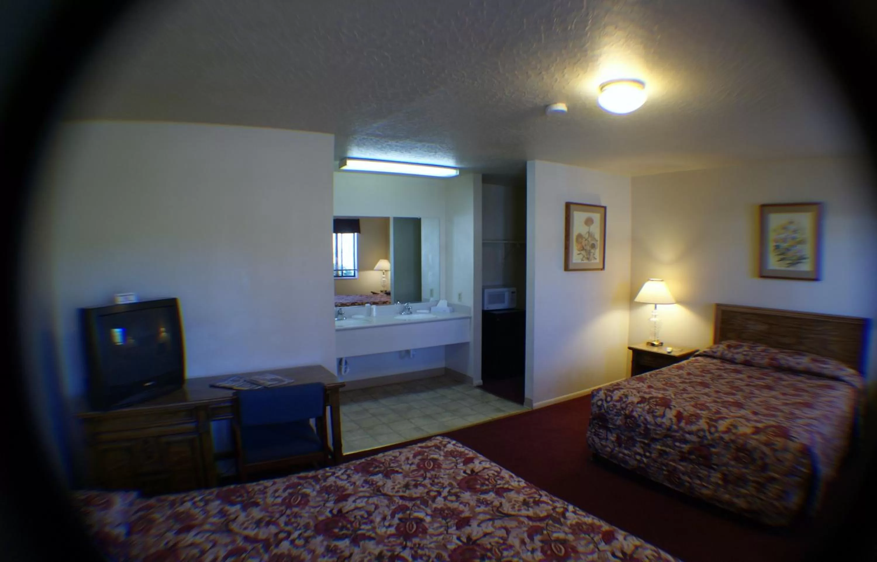 Queen Room with Two Queen Beds in Travelers Motel